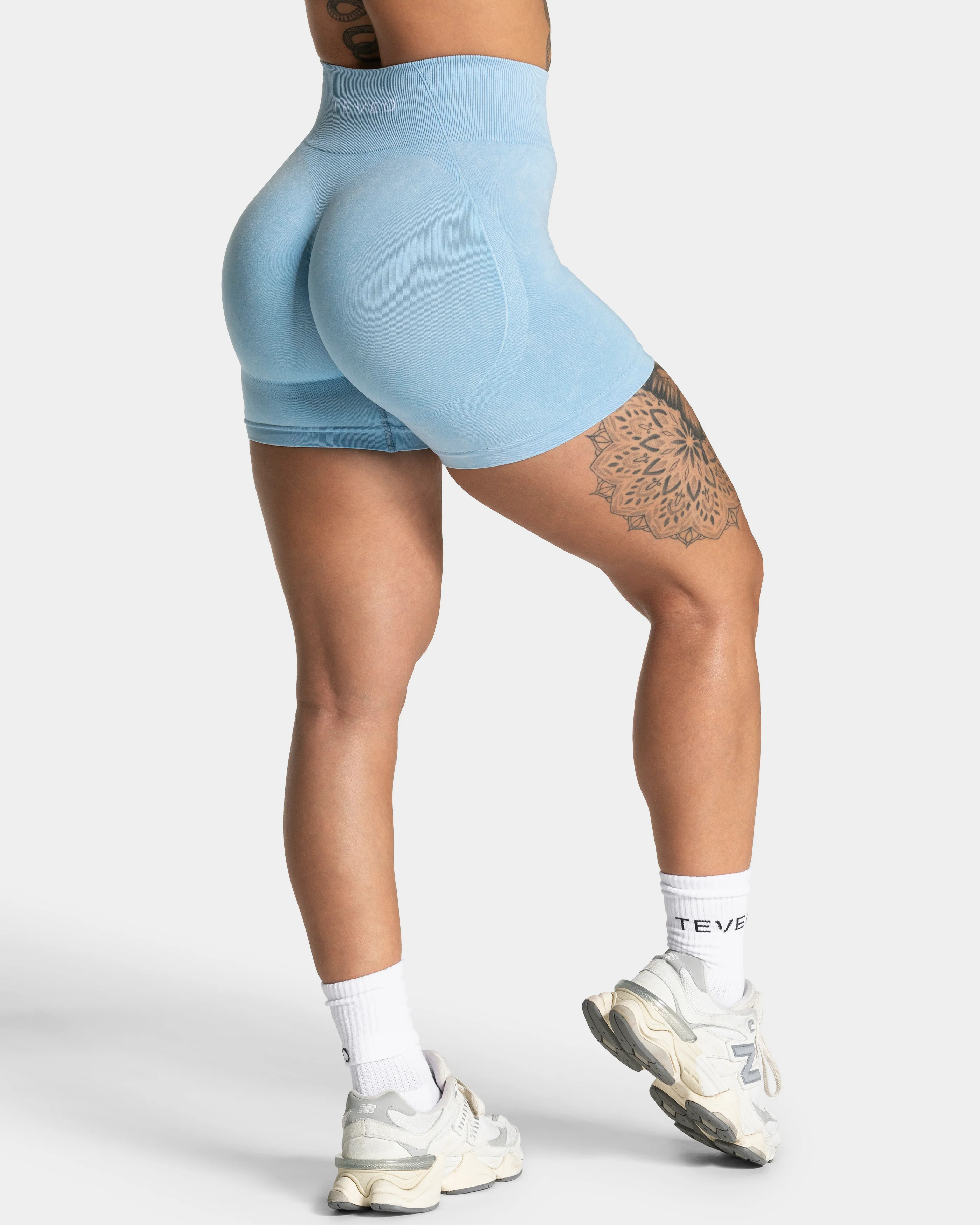Acid Covert Scrunch Shorts  "Babyblau" - Image 2