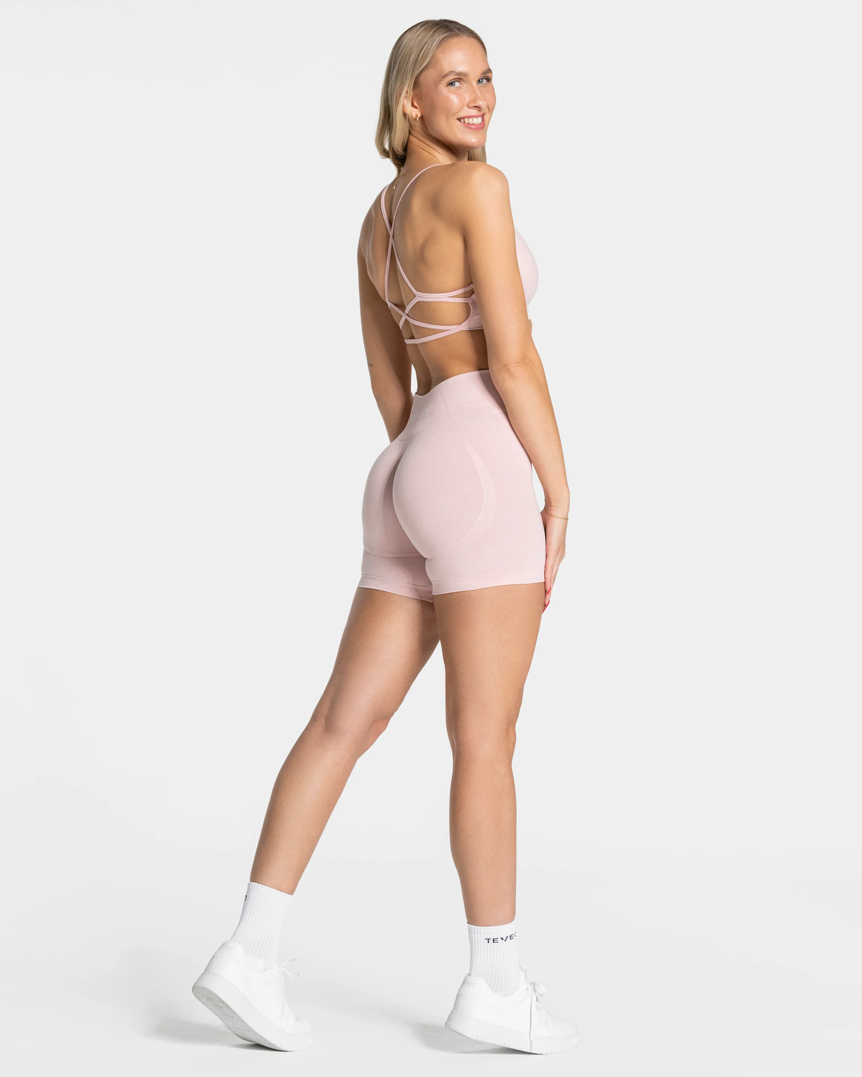 Acid Covert Scrunch Shorts  "Rosa" - Image 3