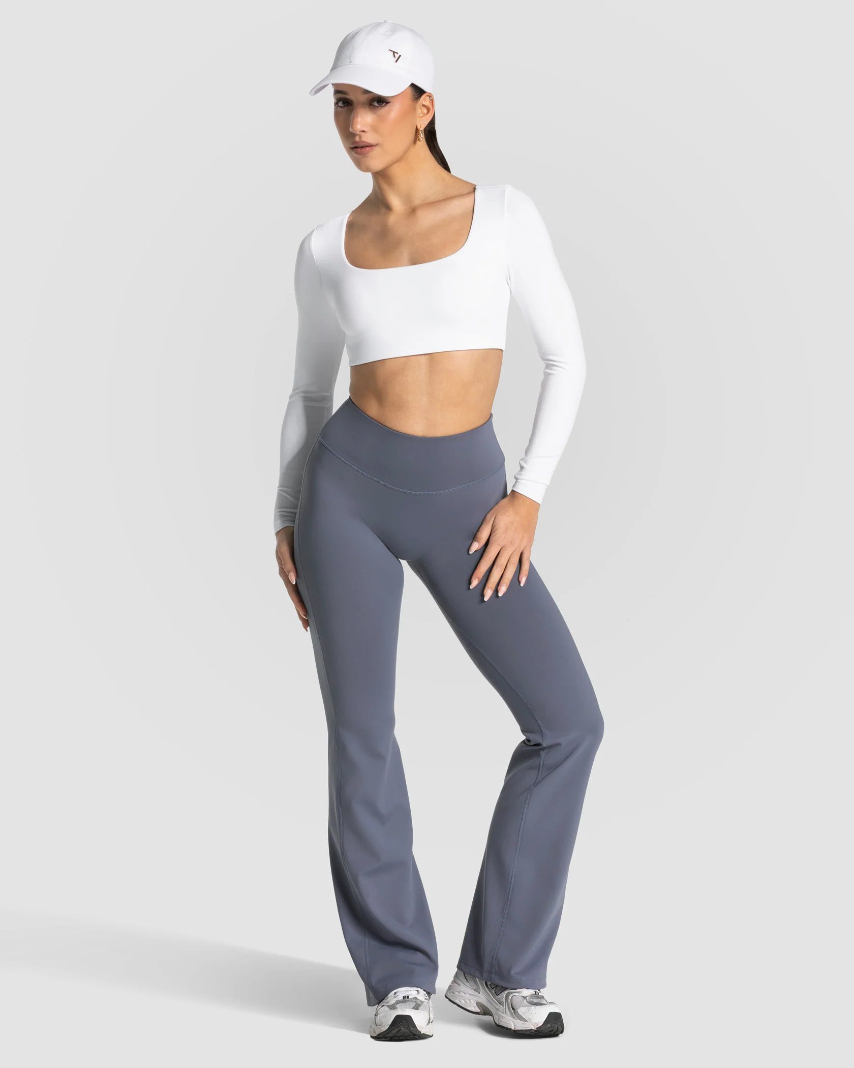 Allrounder Cropped Longsleeve "Weiß" - Image 5
