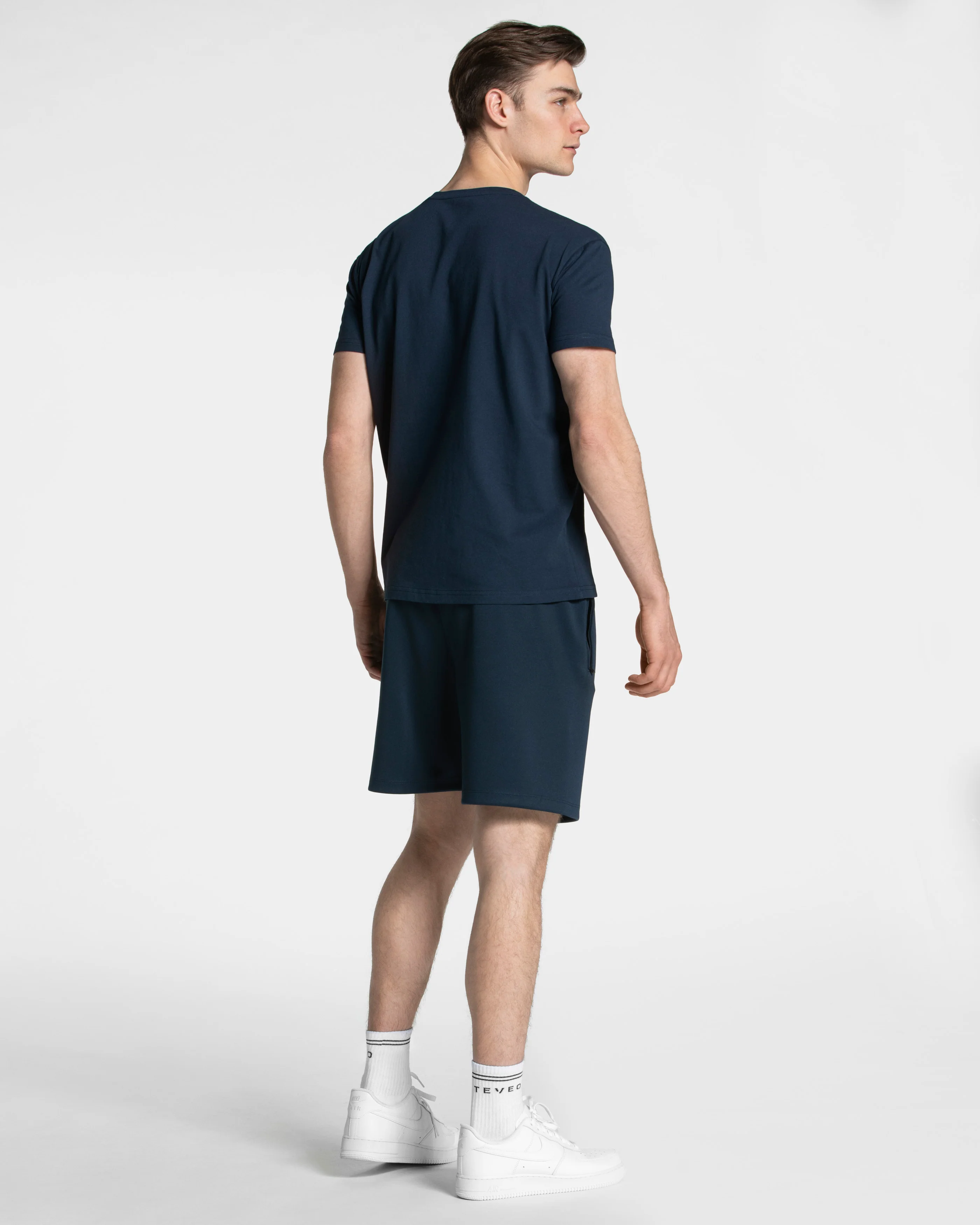 Arrival Fitted T-Shirt "Dunkelblau" - Image 5