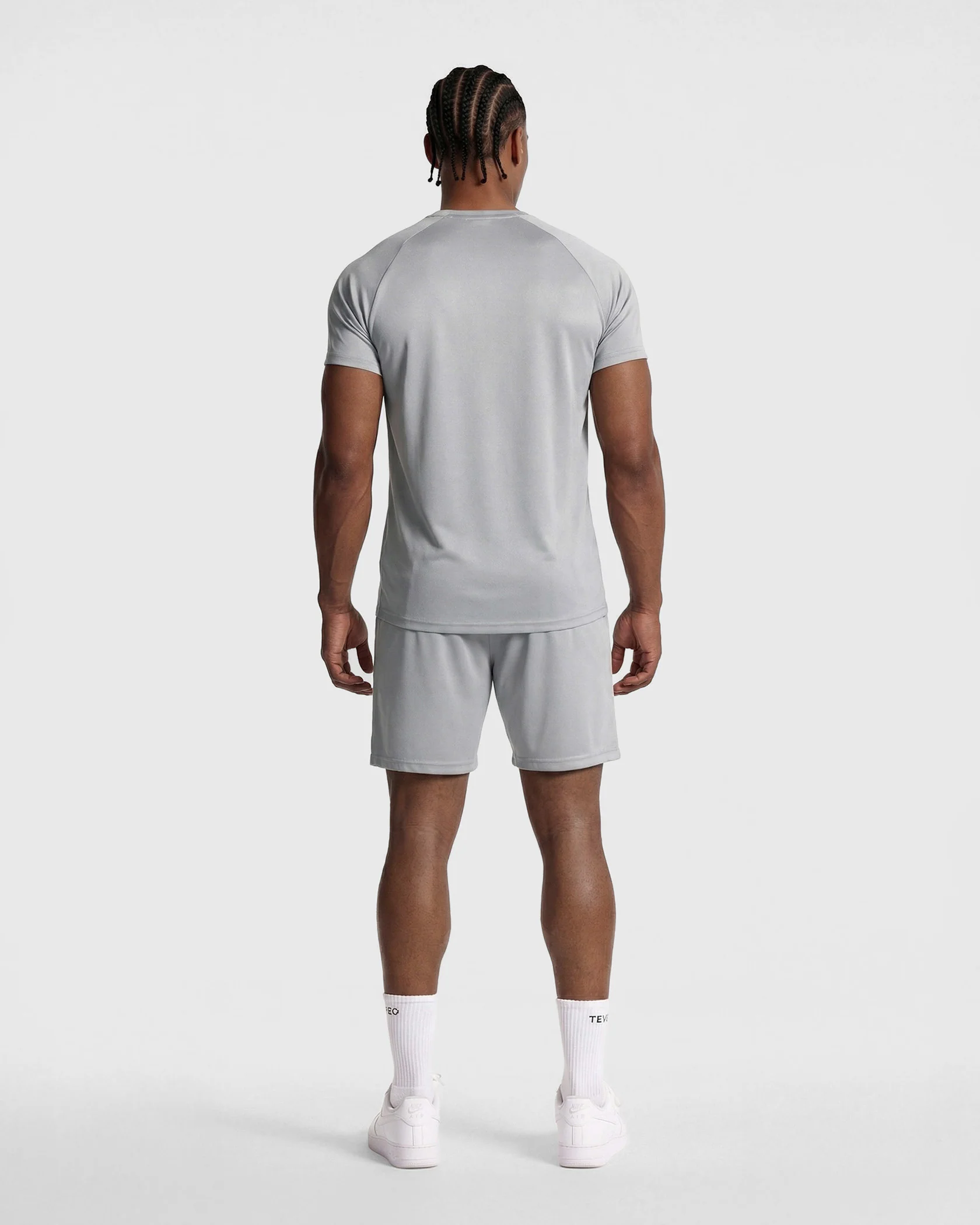 Baseline Mesh T-Shirt "Hellgrau" - Image 5