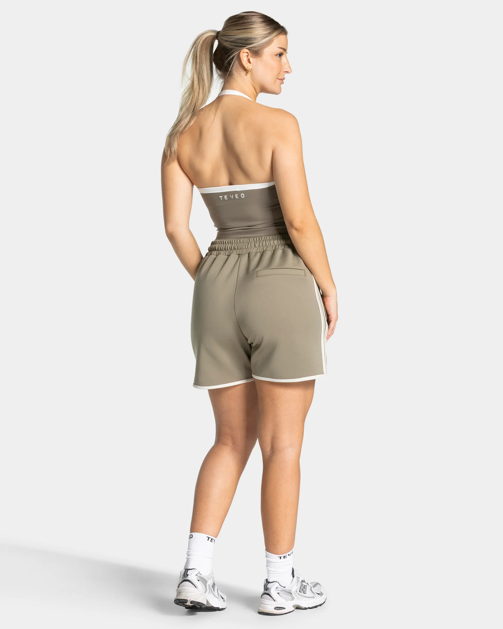 Club Neckholder Top "Khaki" - Image 5