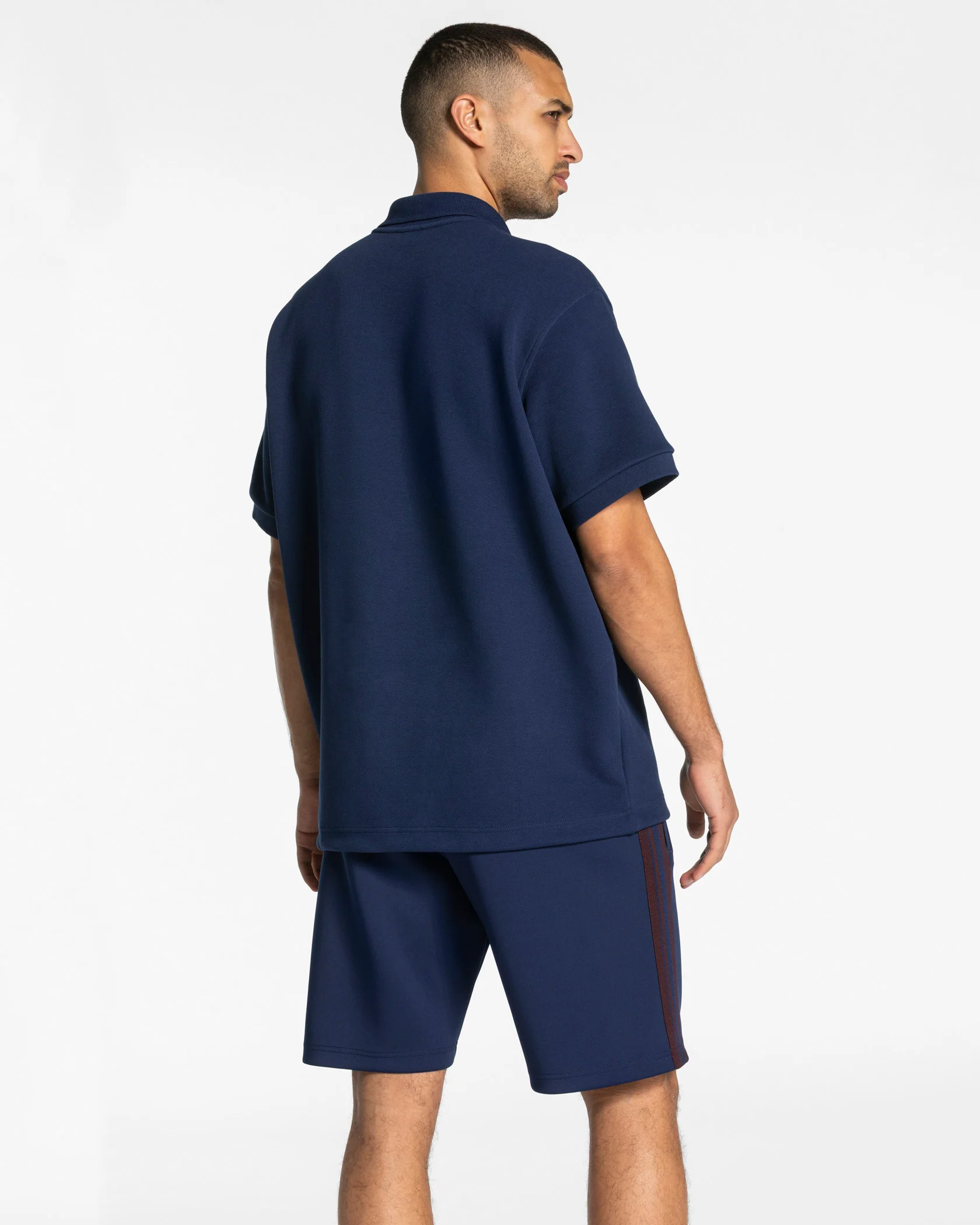 Club Oversized Polo "Dunkelblau" - Image 2