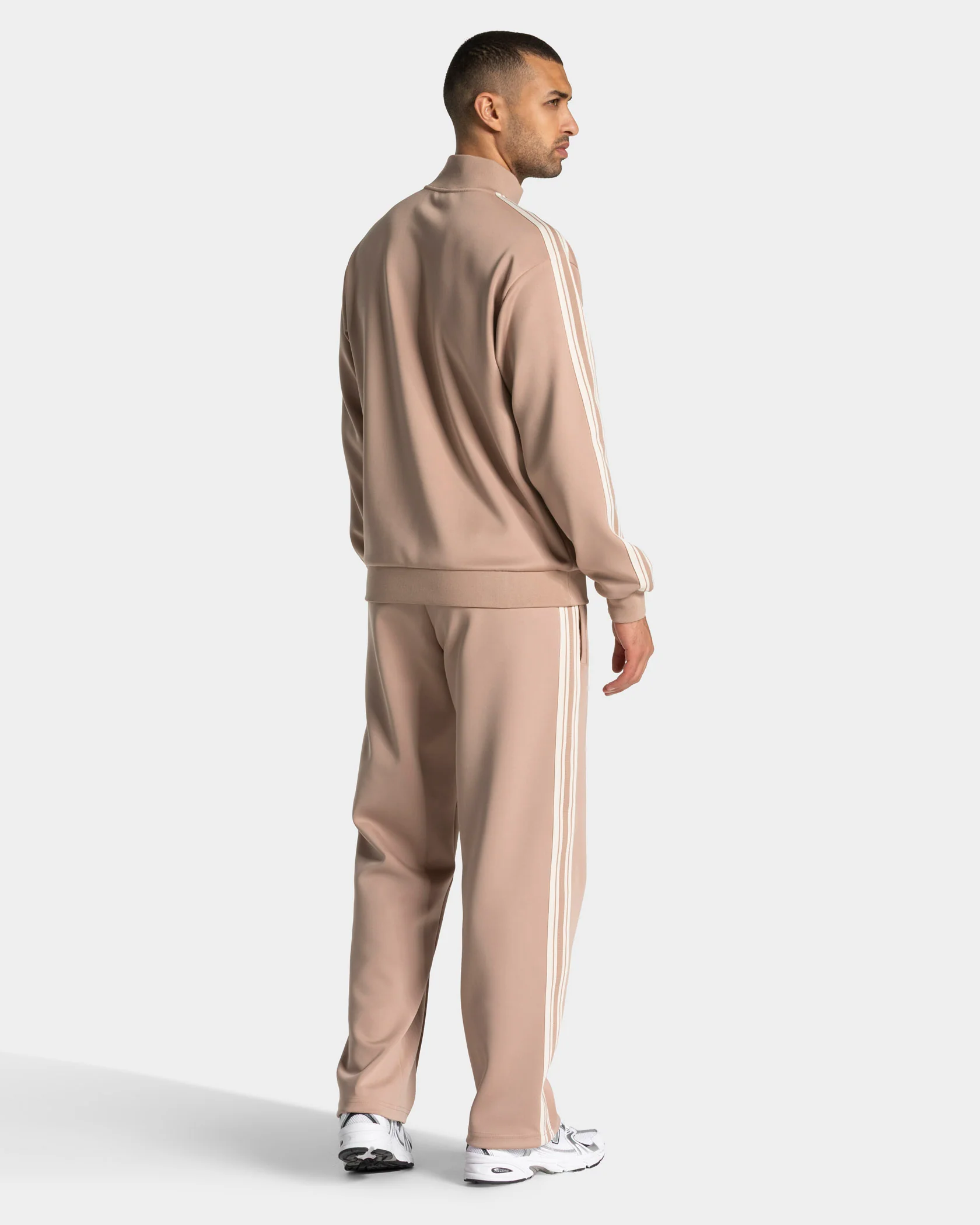 Club Zip Jacke "Beige" - Image 5