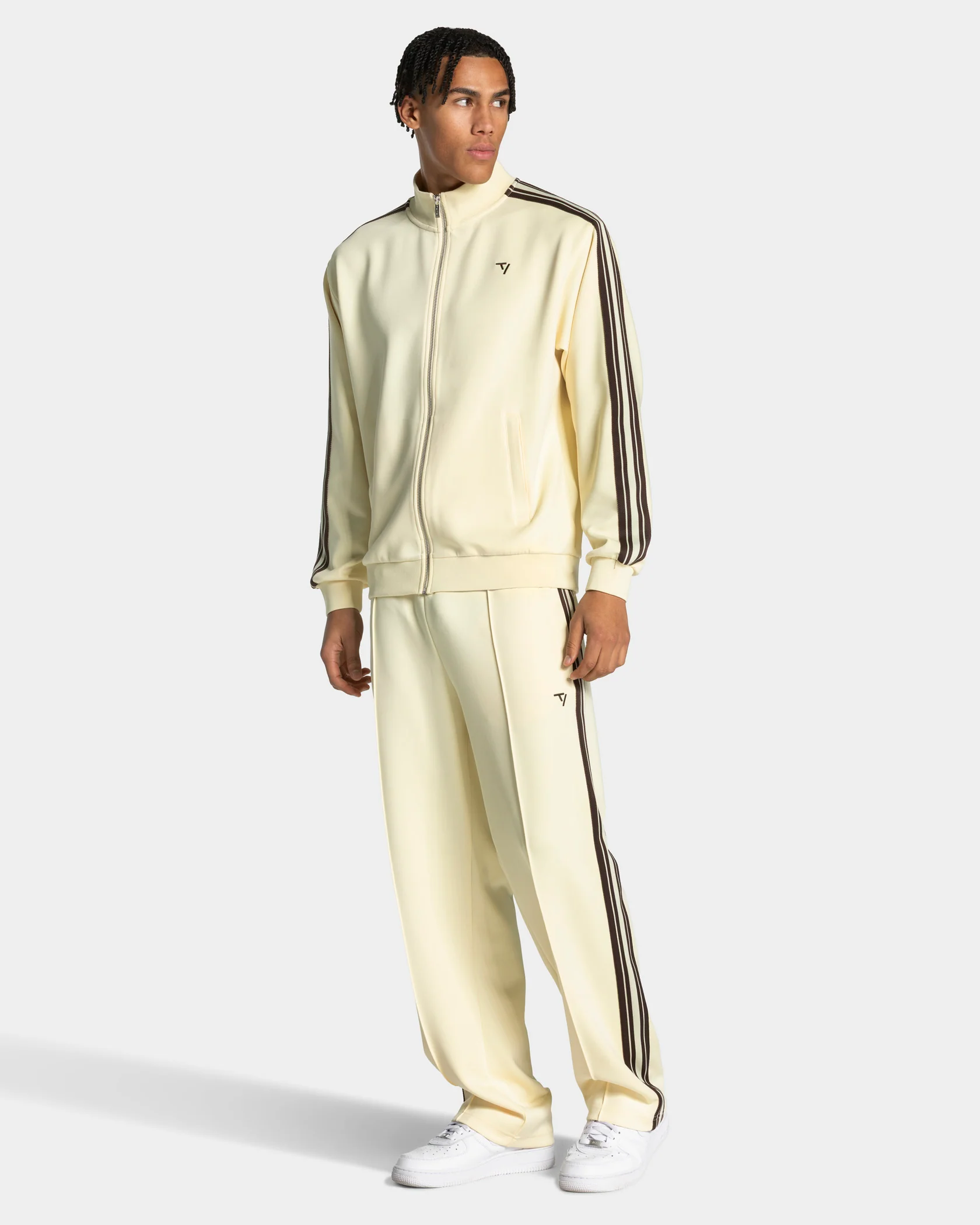 Club Zip Jacke "Butter Yellow" - Image 3
