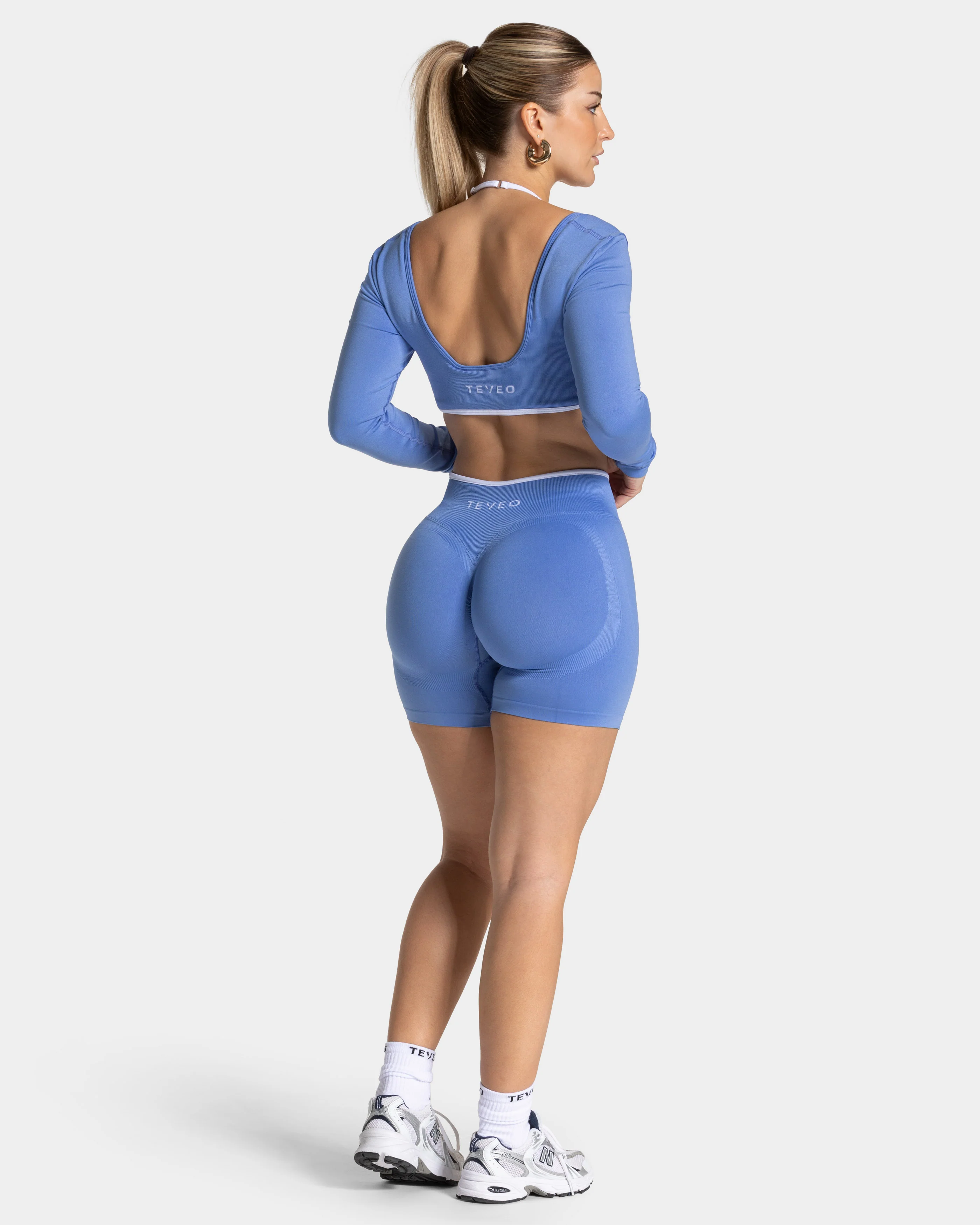 Contrastline Longsleeve "Azure" - Image 5