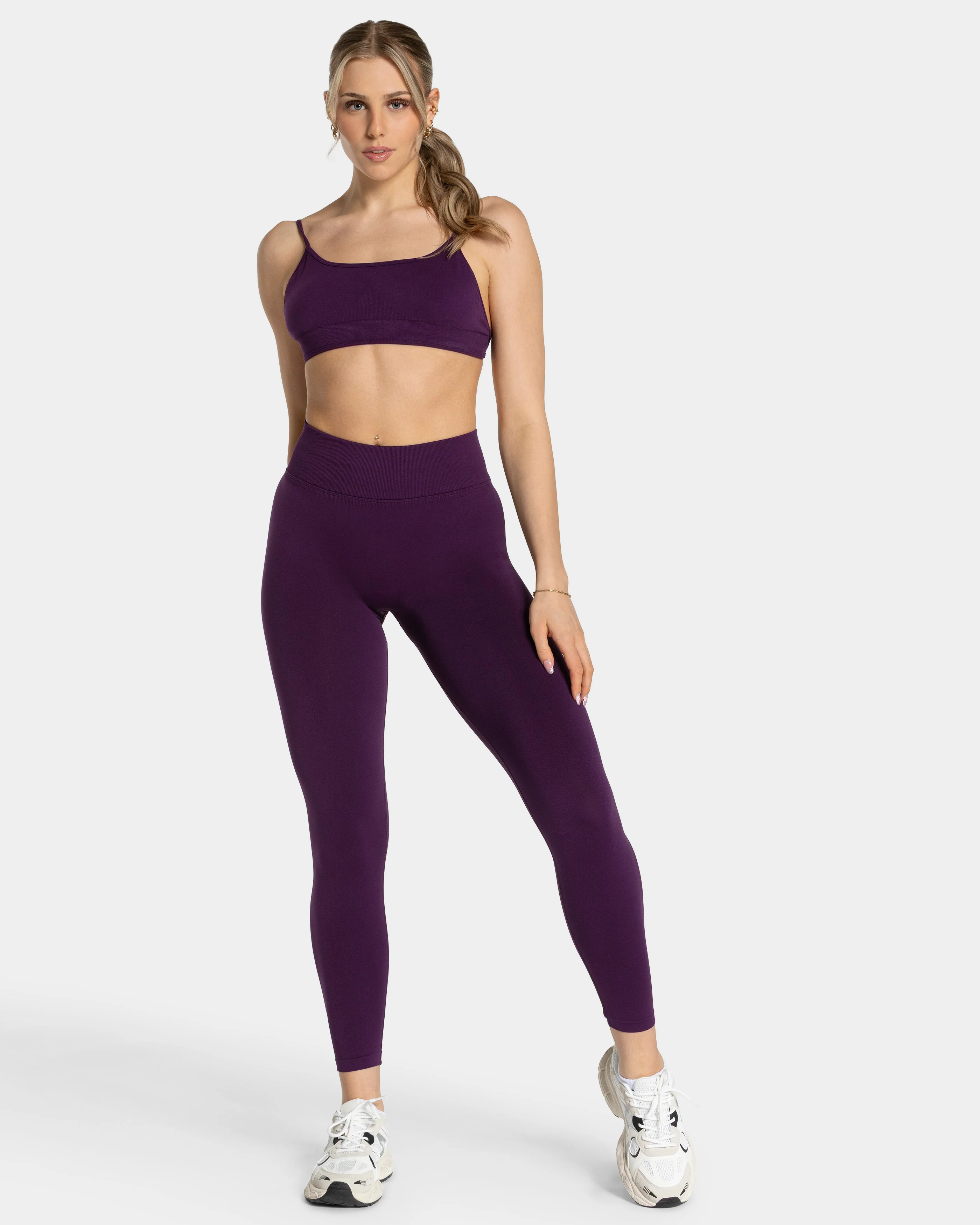Femme Backless Bh "Aubergine" - Image 3