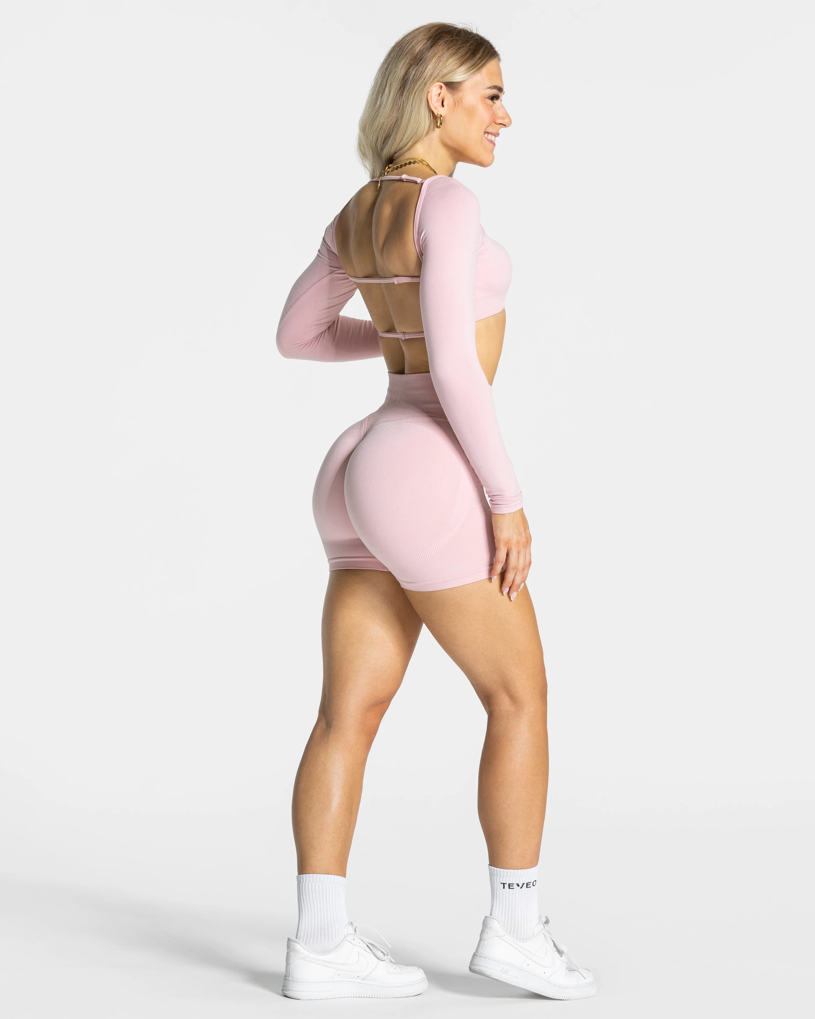 Femme Backless Longsleeve "Rosa" - Image 5