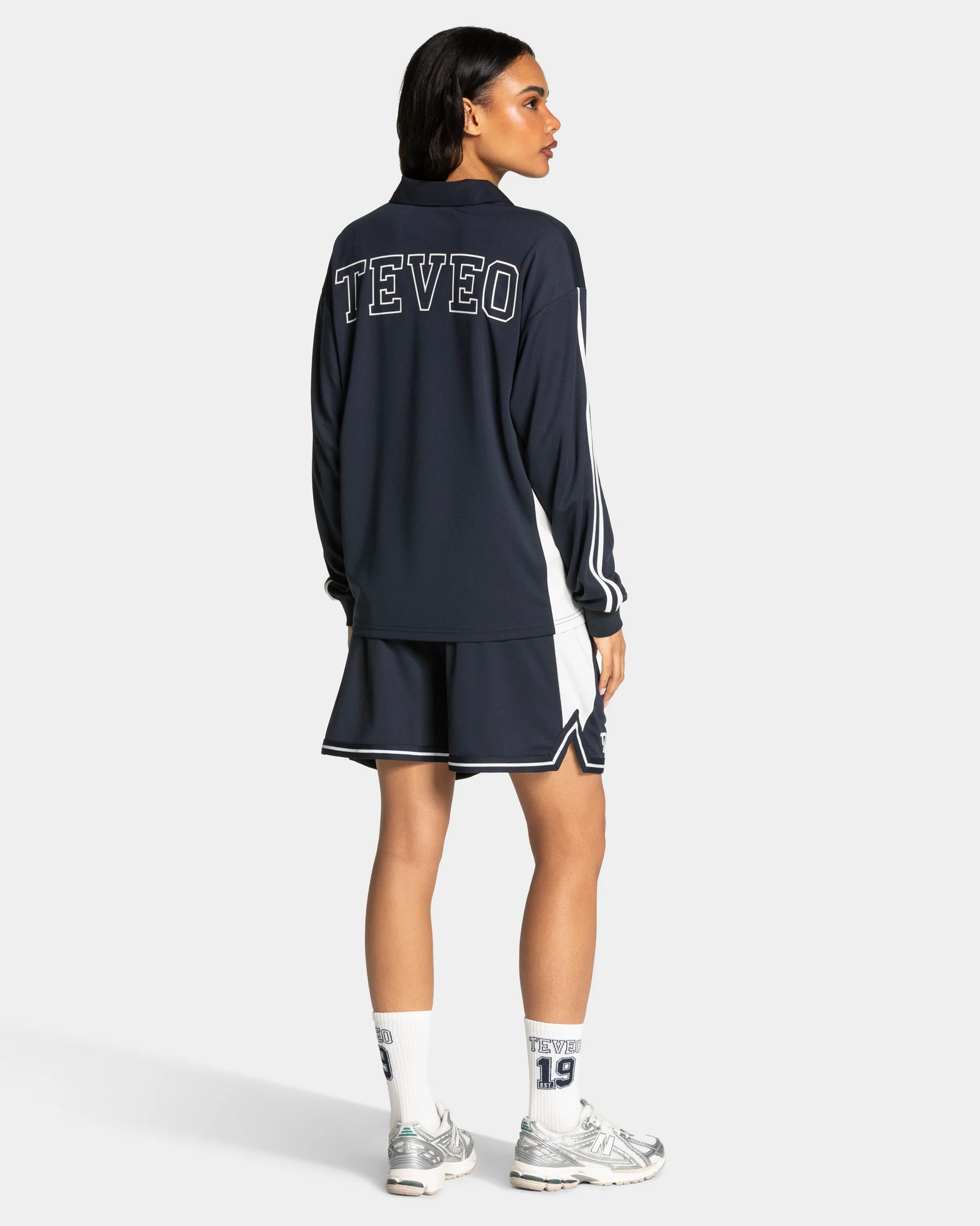 Football Polo Longsleeve "Midnight" - Image 5