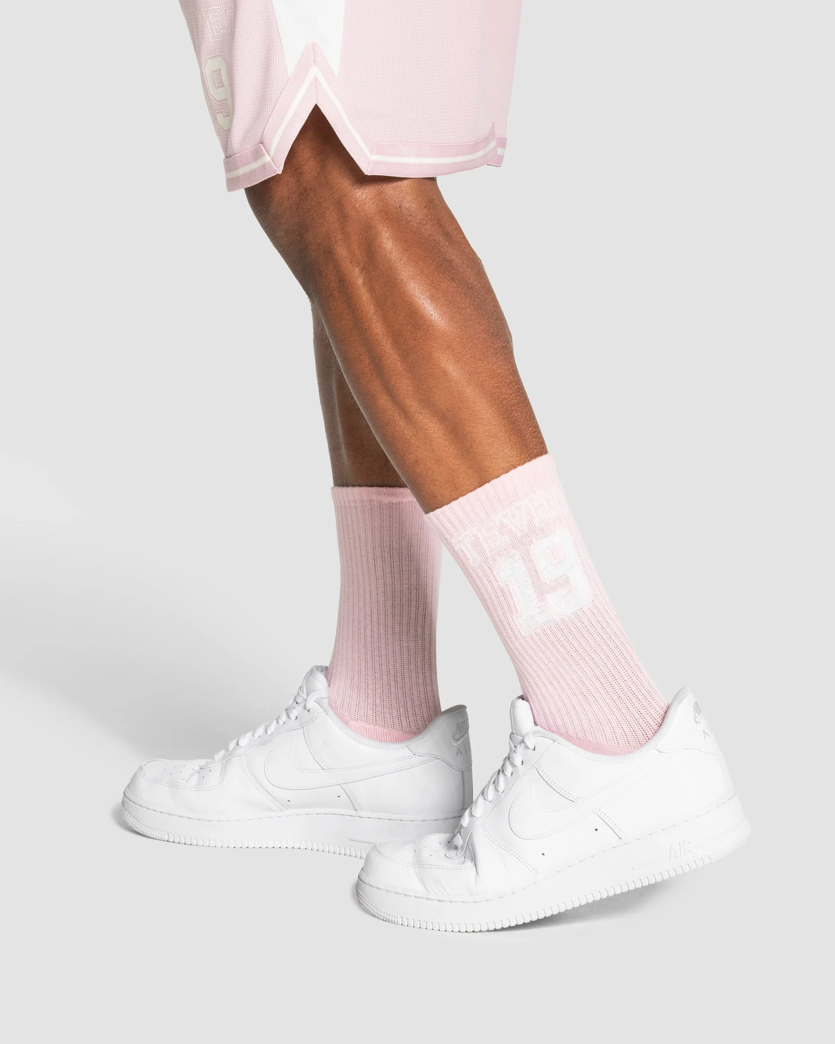 Football Socken "Rosa/Off White" - Image 5