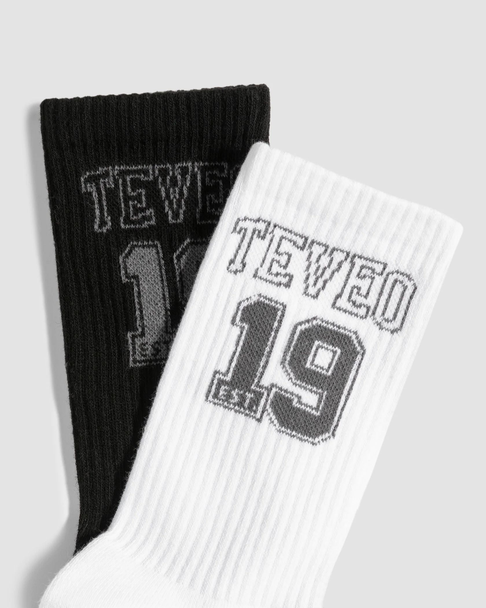 Football Socken "Schwarz/Weiß" - Image 4