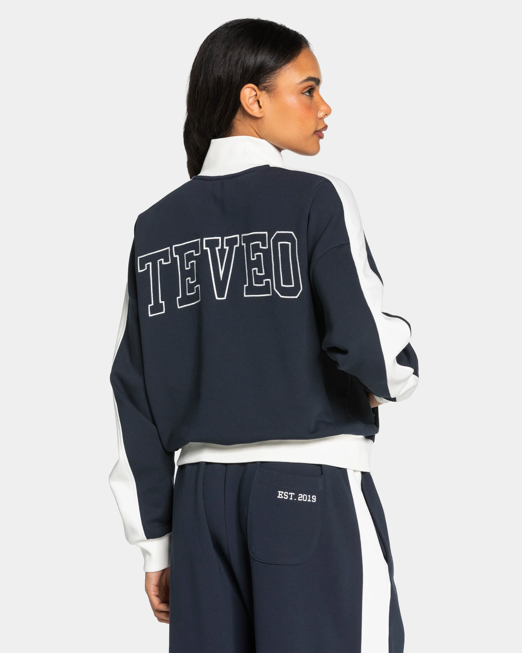 Football Zip Jacke Women "Midnight"