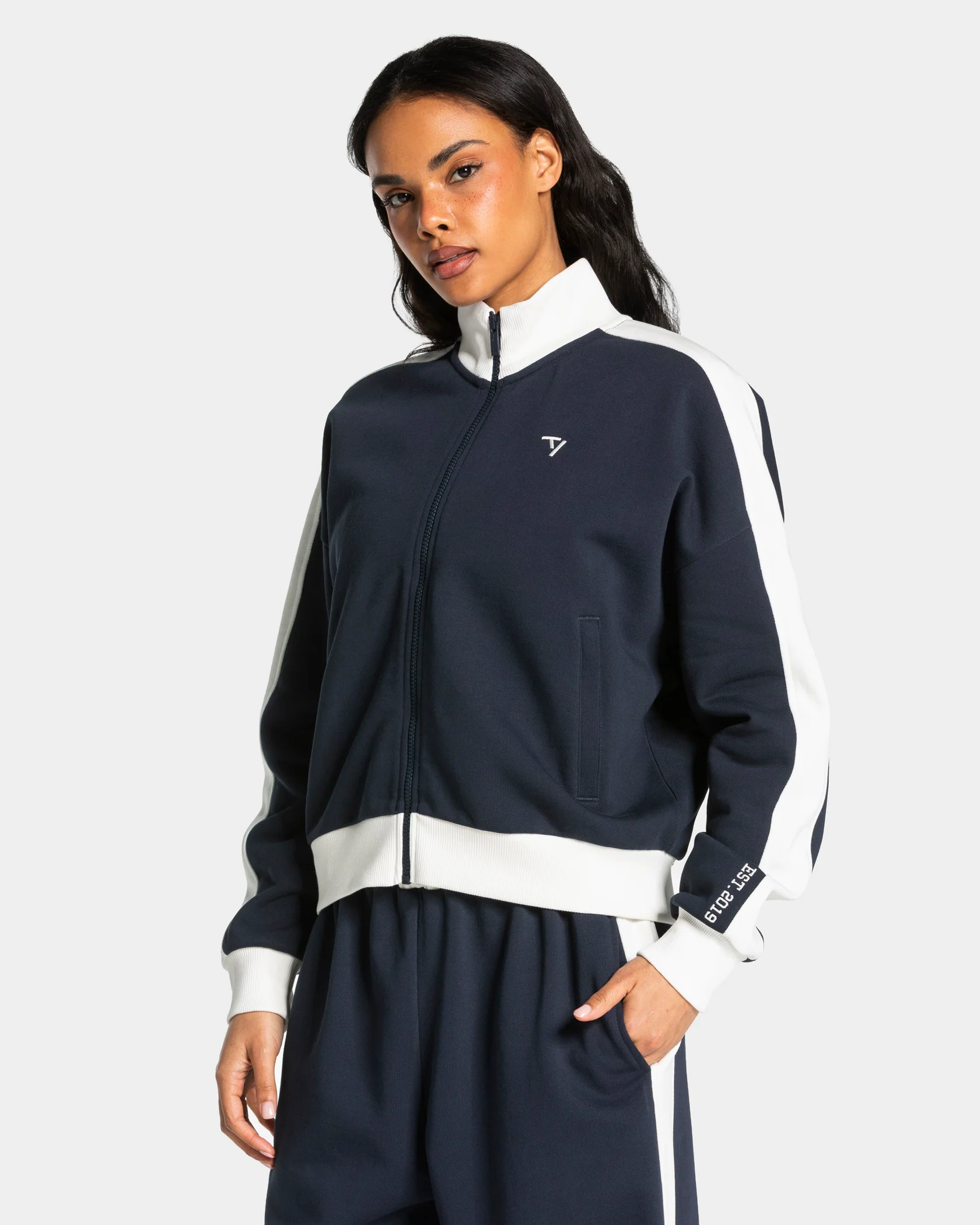 Football Zip Jacke Women "Midnight" - Image 2