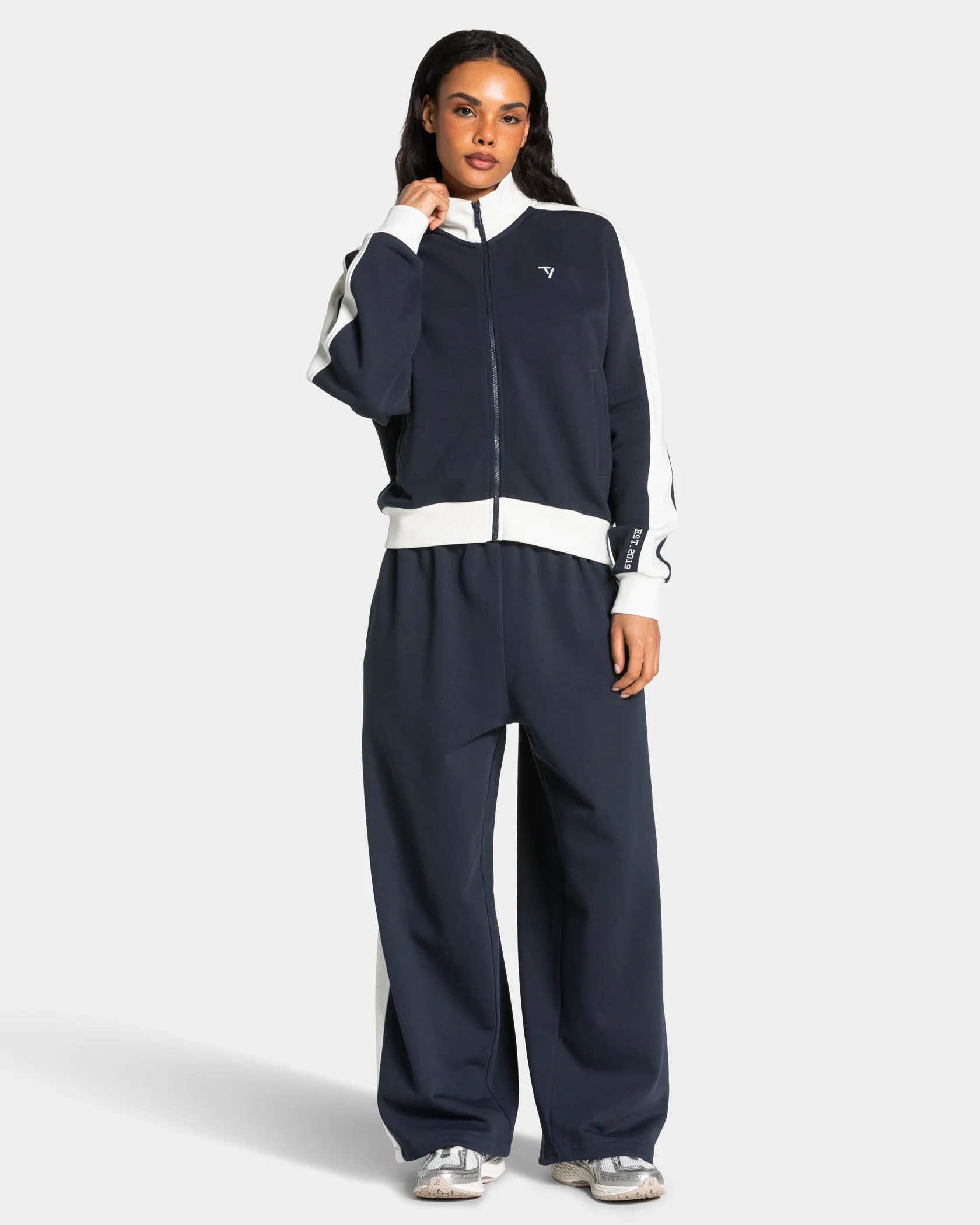 Football Zip Jacke Women "Midnight" - Image 3