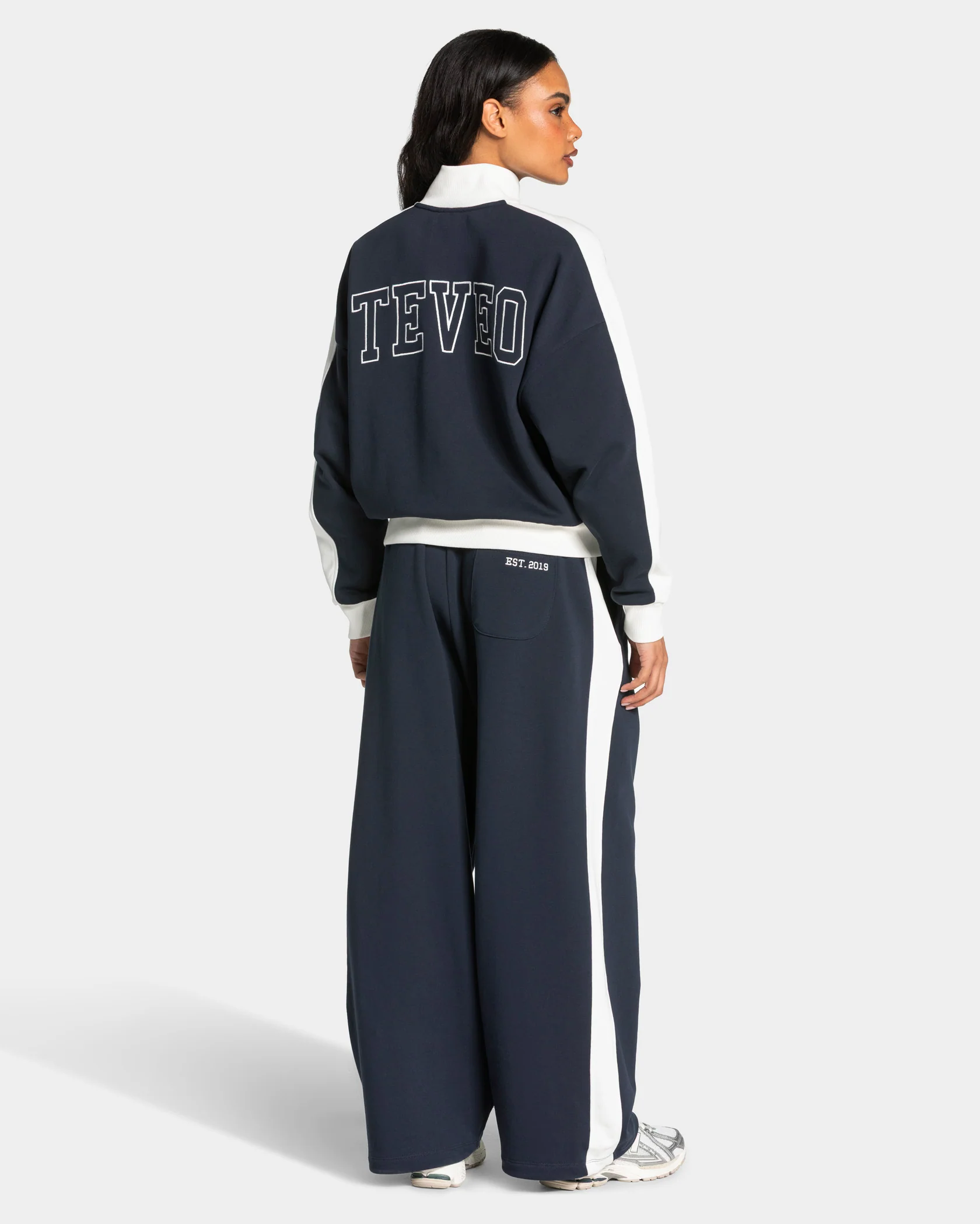 Football Zip Jacke Women "Midnight" - Image 5