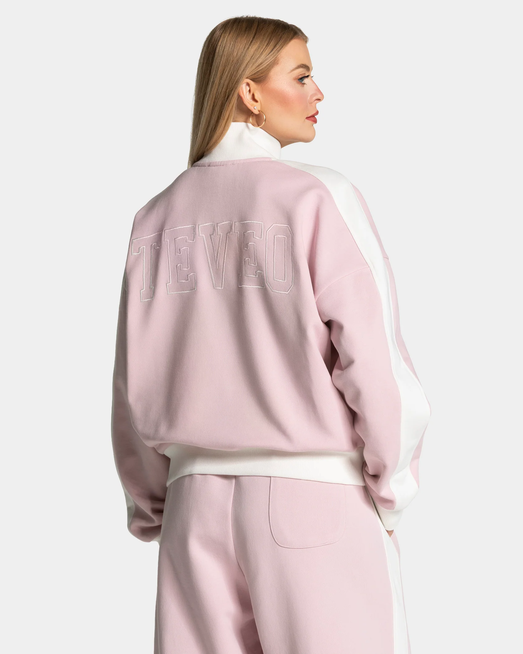 Football Zip Jacke Women "Rosa" - Image 2