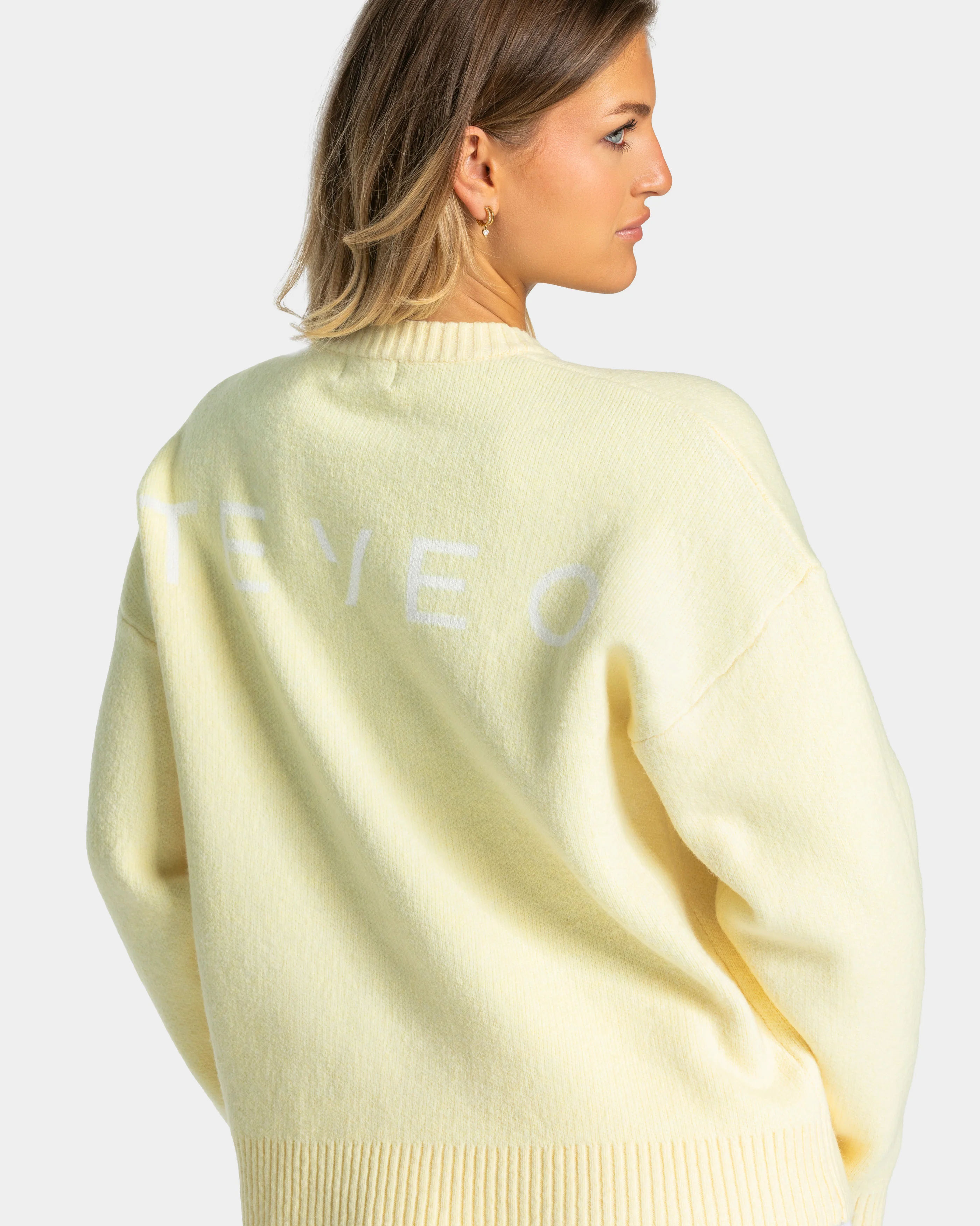 Knit Sweater "Butter Yellow" - Image 4