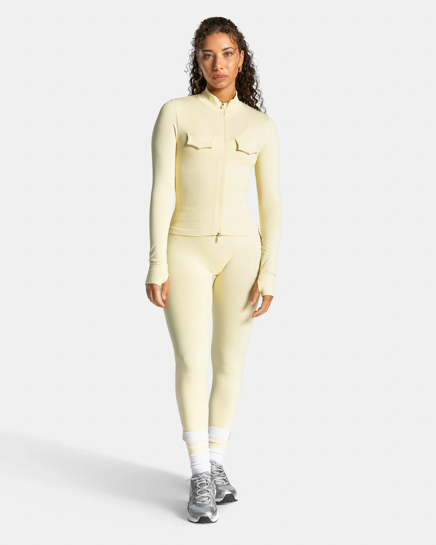 Lift Cargo Zip Jacke "Butter Yellow" - Image 3