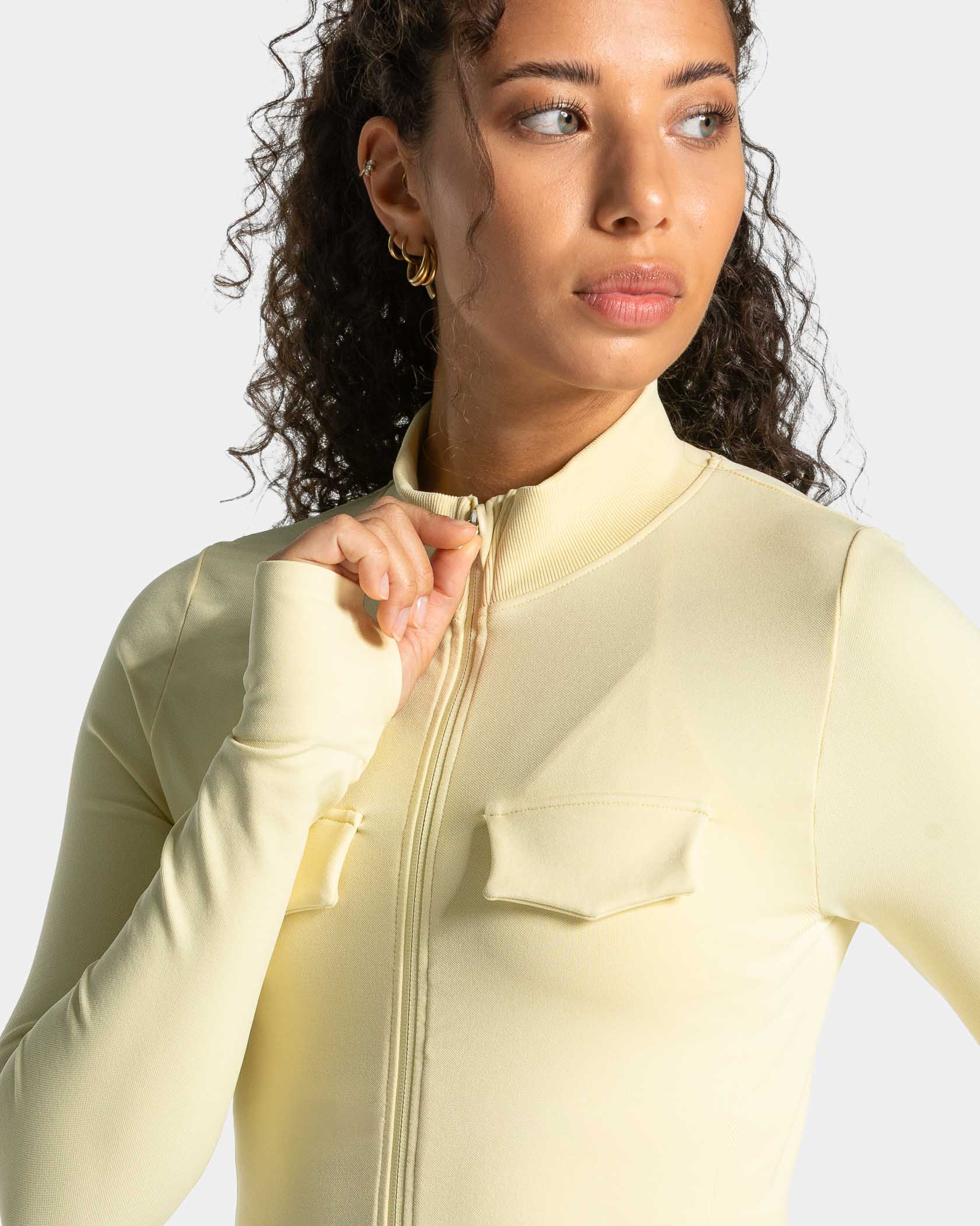 Lift Cargo Zip Jacke "Butter Yellow" - Image 4