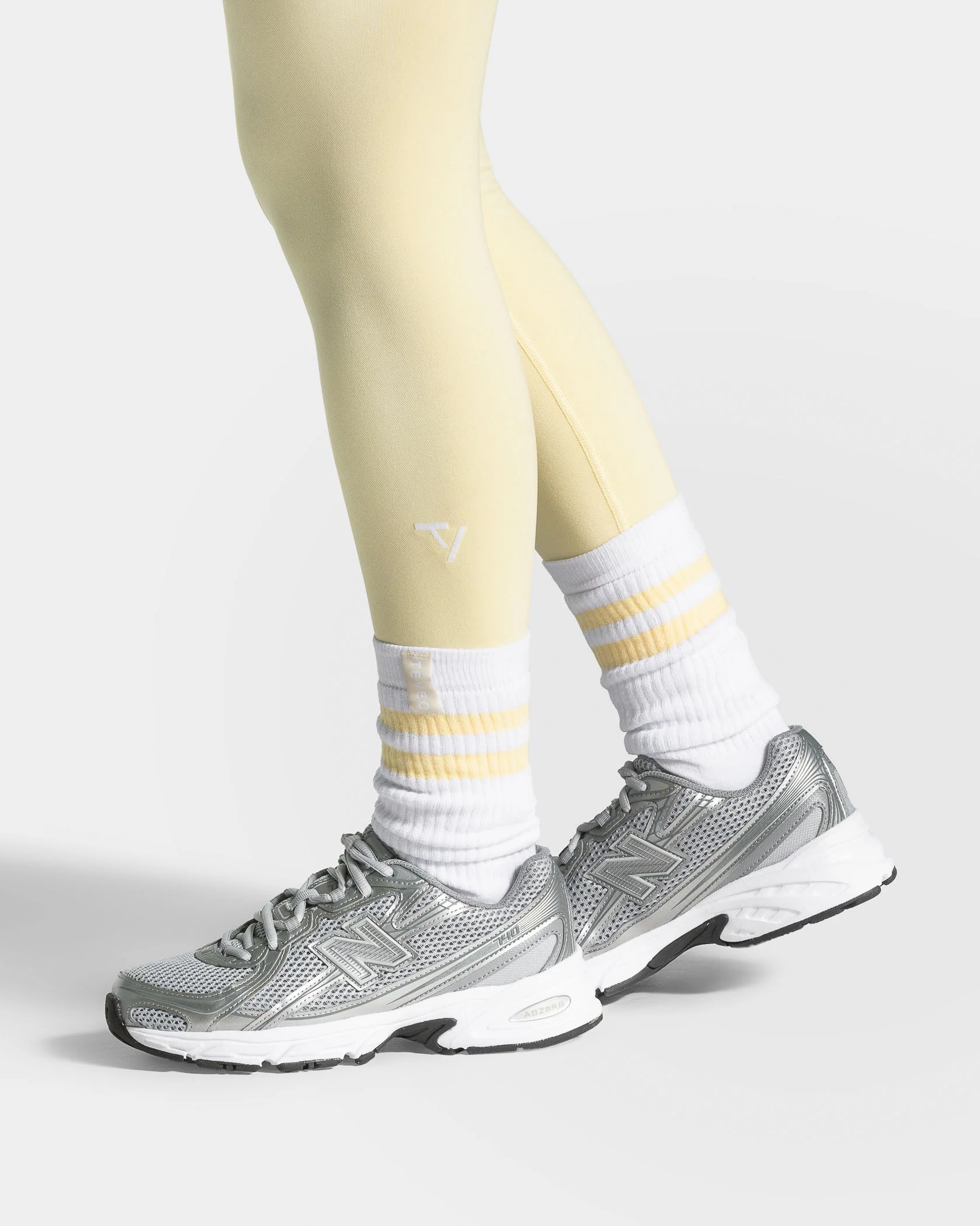 Lift Chunky Socken (2er-Pack) "Butter Yellow" - Image 3