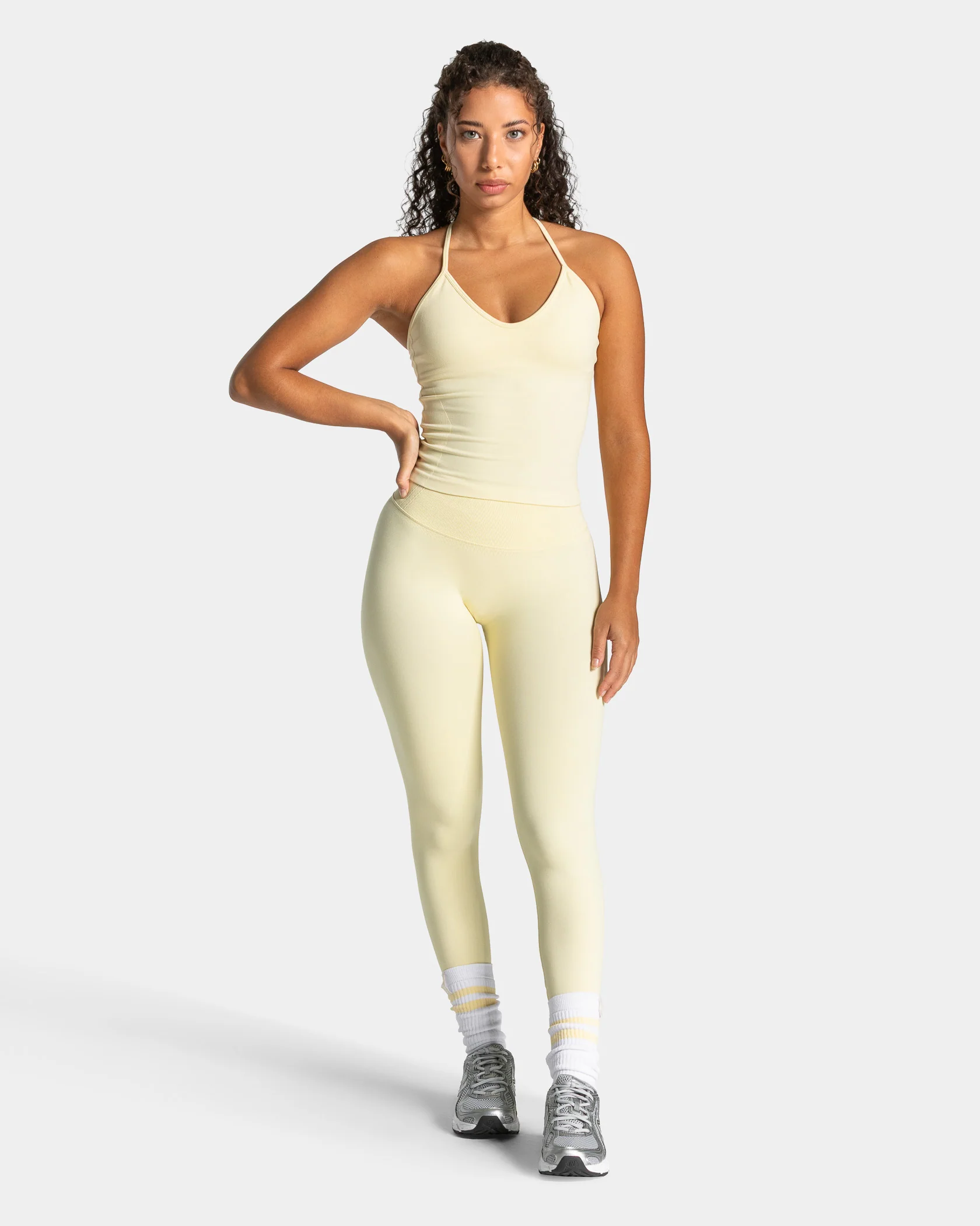Lift Chunky Socken (2er-Pack) "Butter Yellow" - Image 4