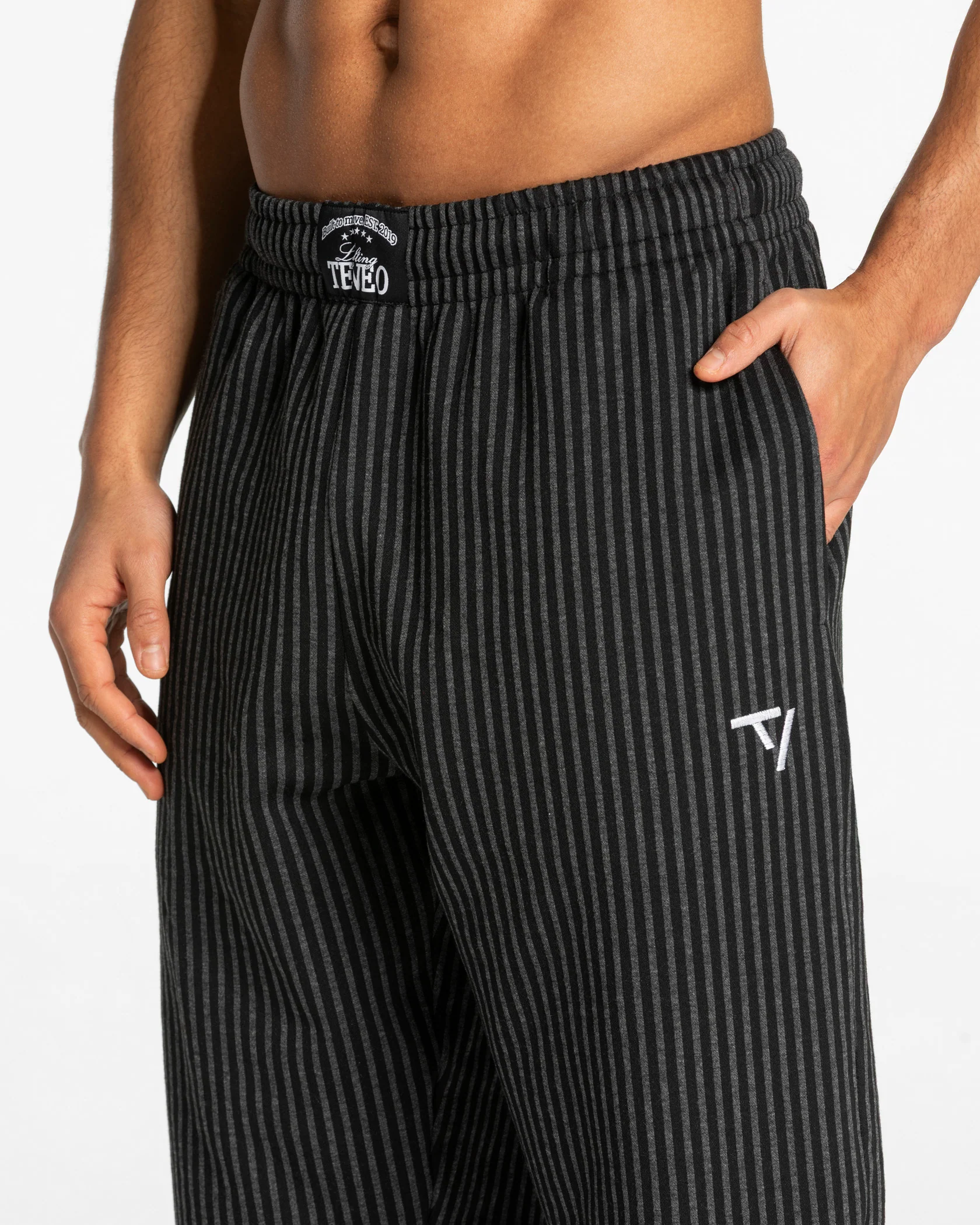Lift Pumper Pants "Anthrazit Stripe" - Image 4