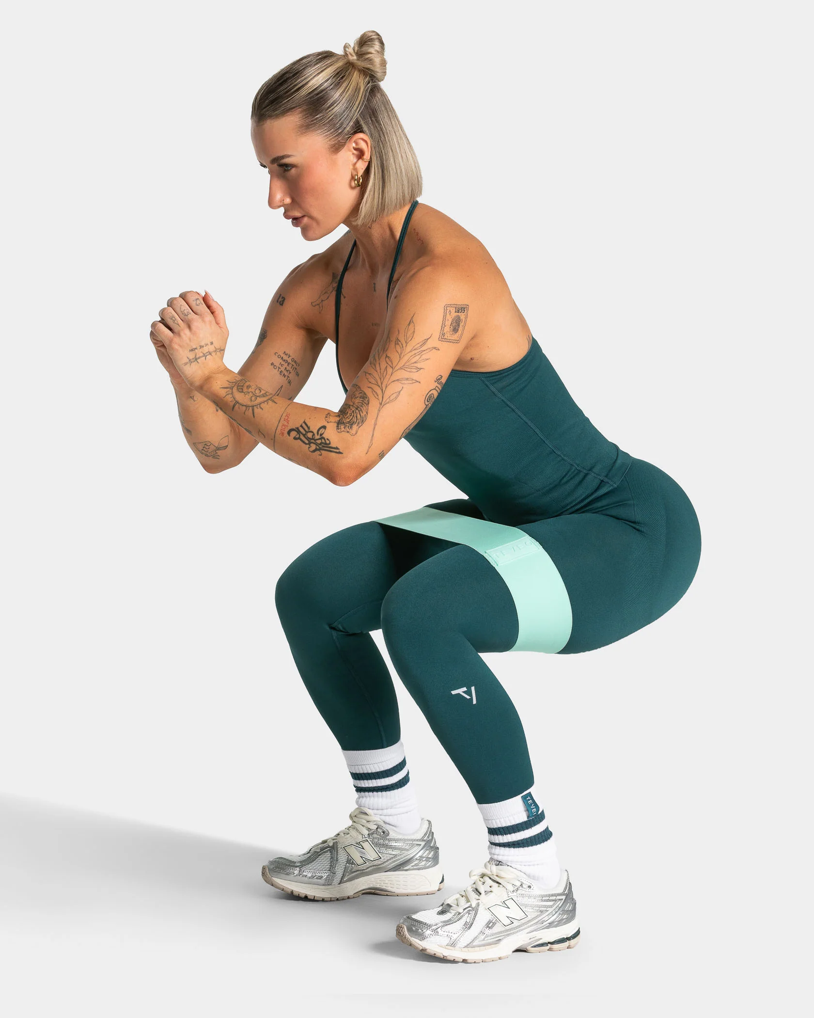 Lift Resistance Band (3er-Pack) "Mint/Schwarz/Teal" - Image 2
