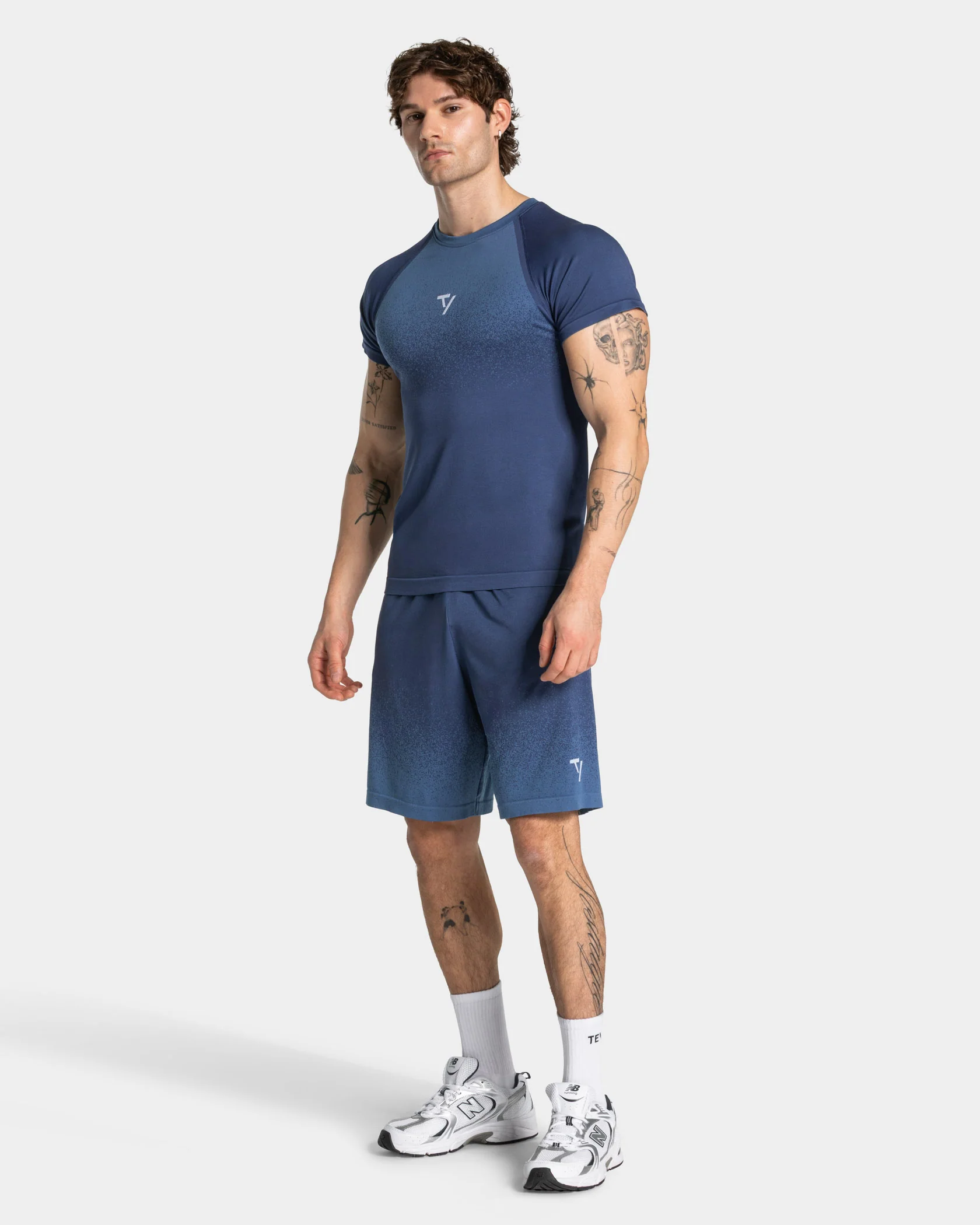 Lift Seamless Shorts "Indigo" - Image 3