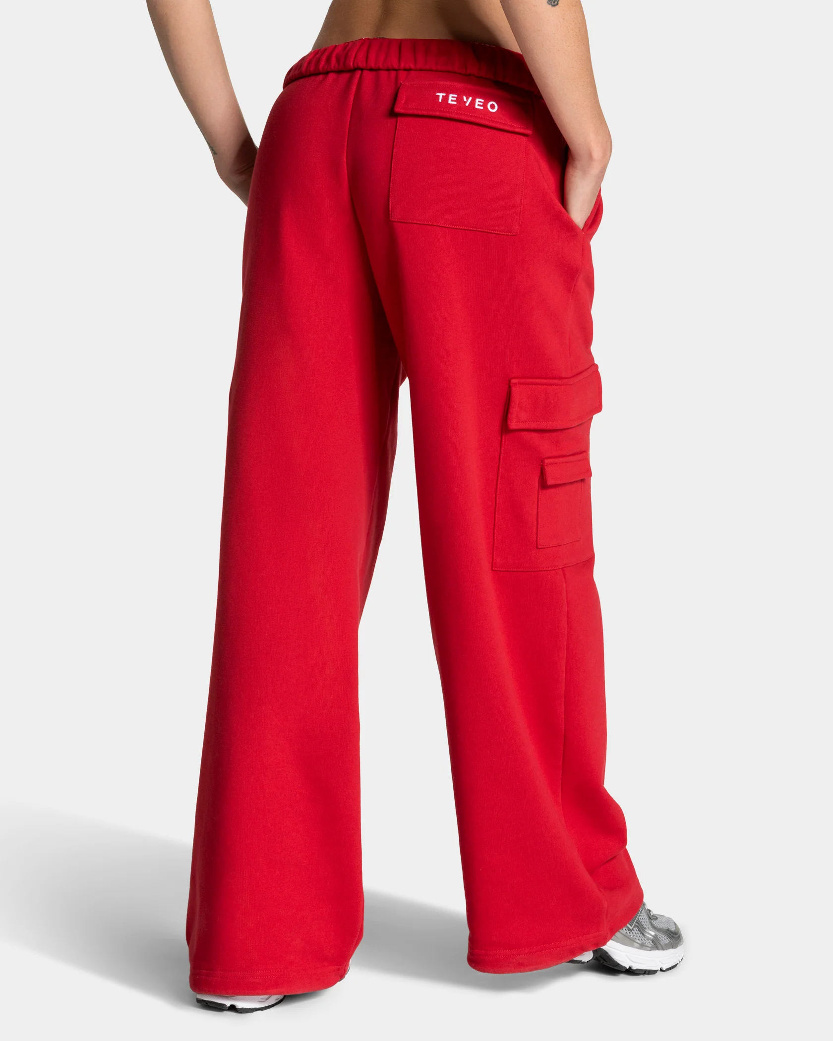 Lift Wide Leg Cargo Jogger Women "Chili" - Image 2