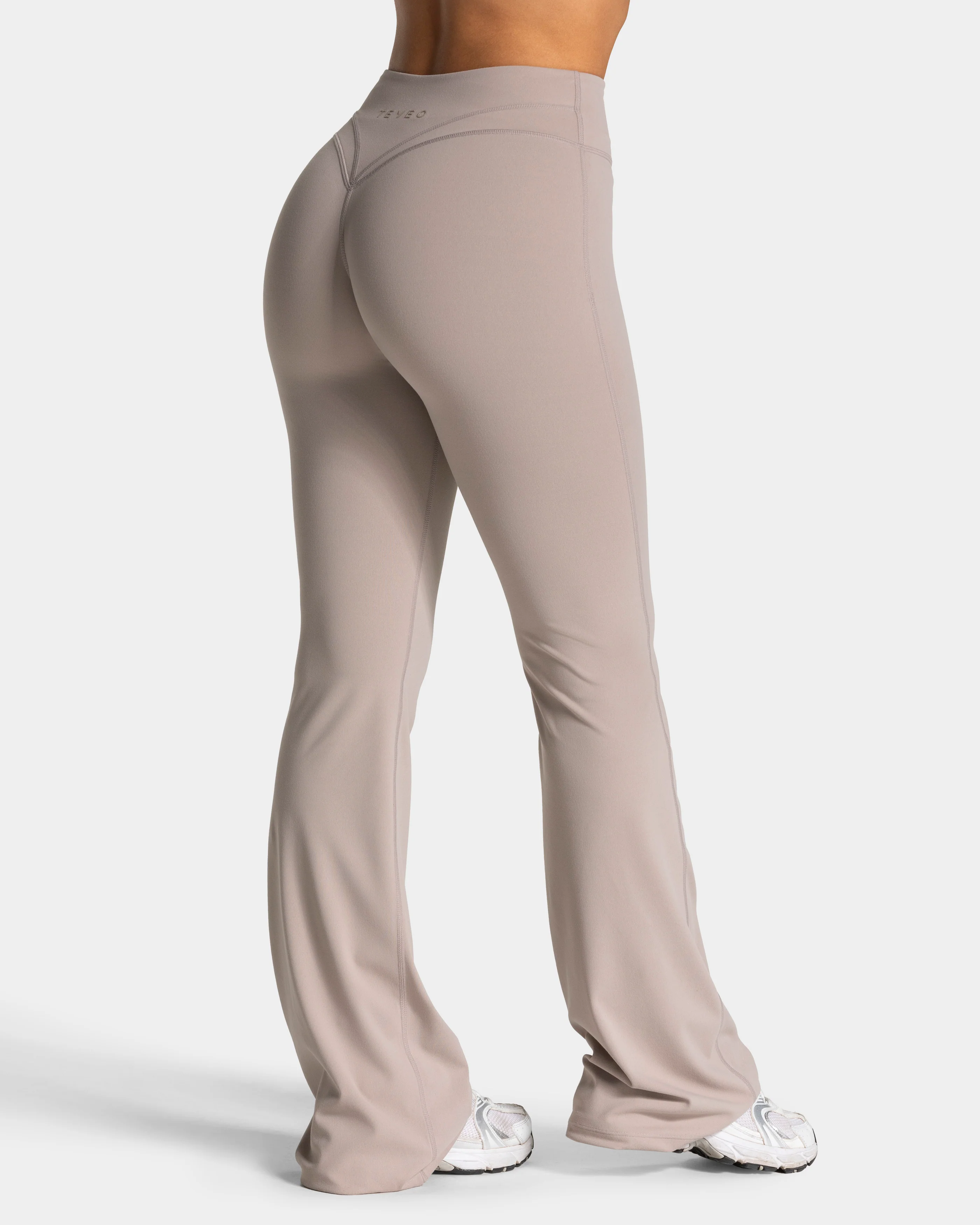 Luxmotion Flared Leggings "Stone" - Image 2