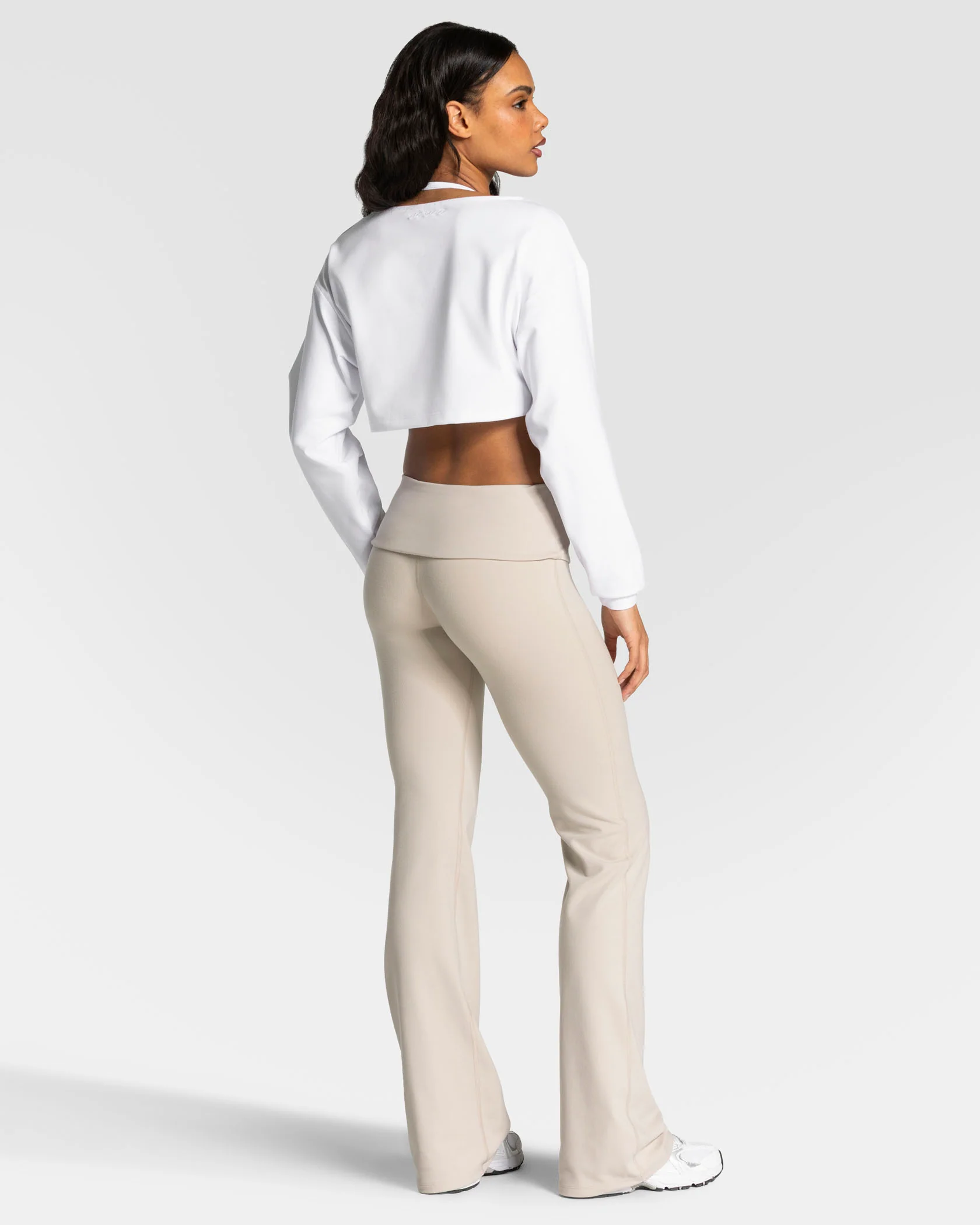 Mellow Cropped Longsleeve "Weiß" - Image 5