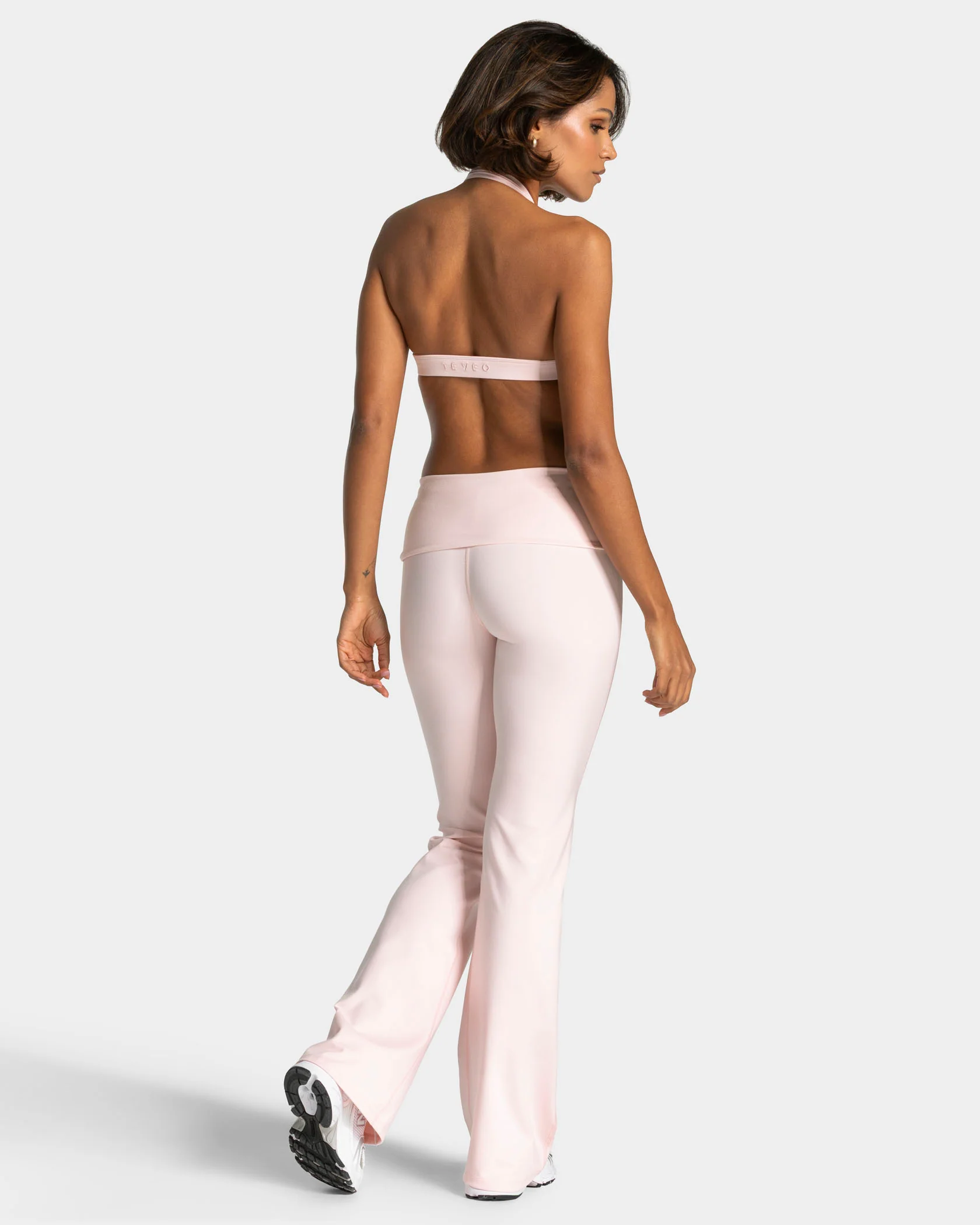Mellow Fold Over Flared Leggings Tall "Blossom" - Image 5
