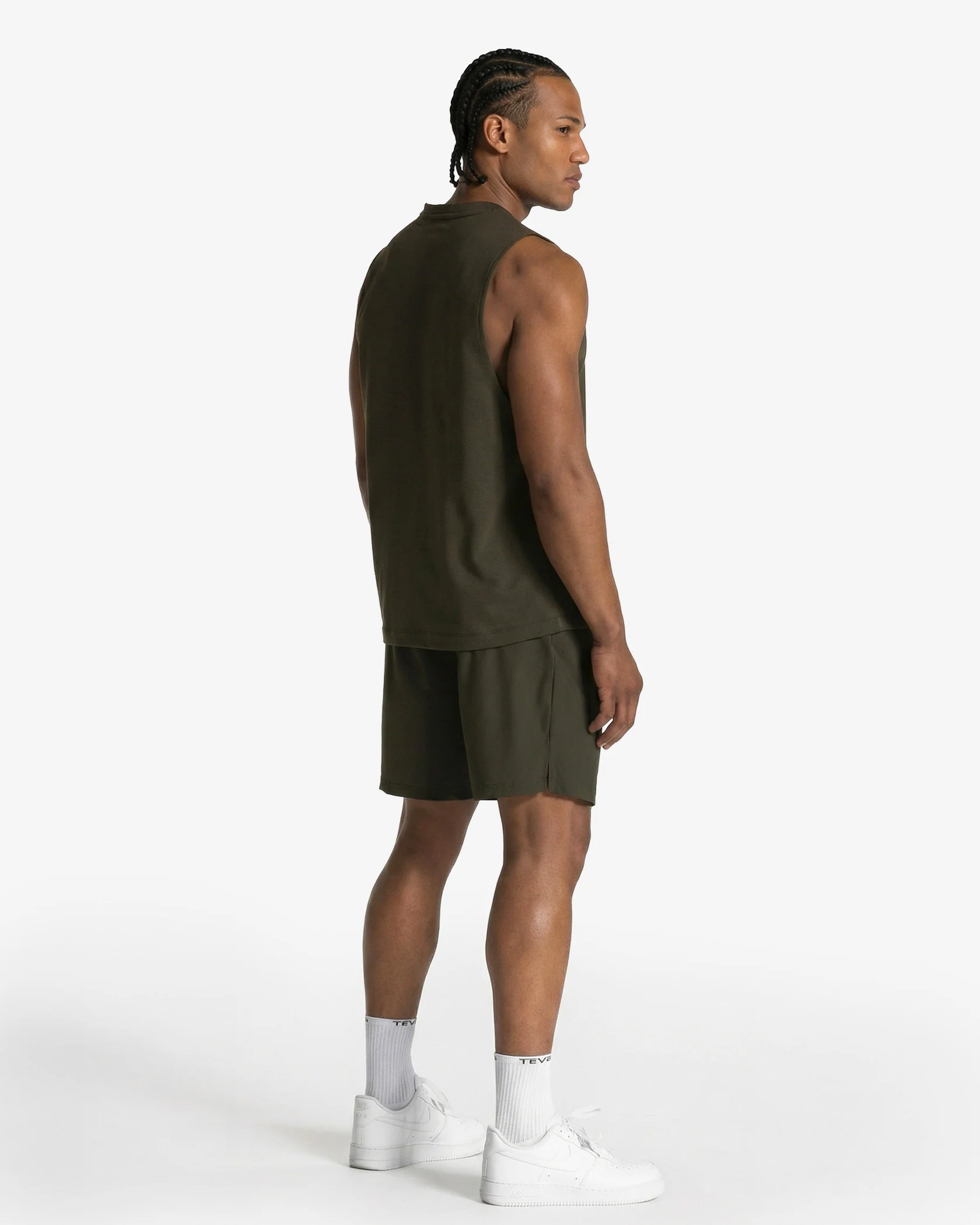 Pace Shorts 9 Inch "Khaki" - Image 5