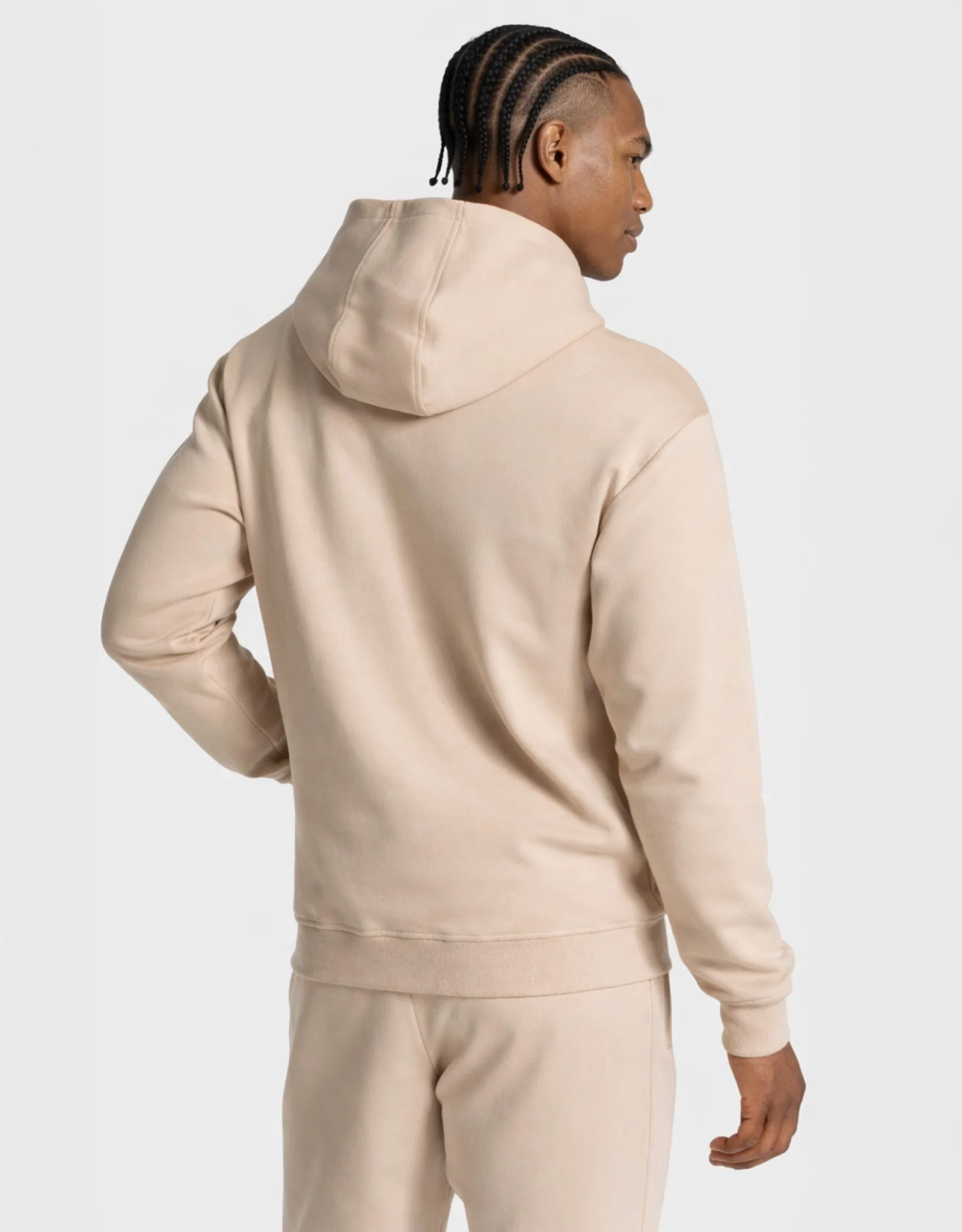 Prime Zip Hoodie "Beige" - Image 2