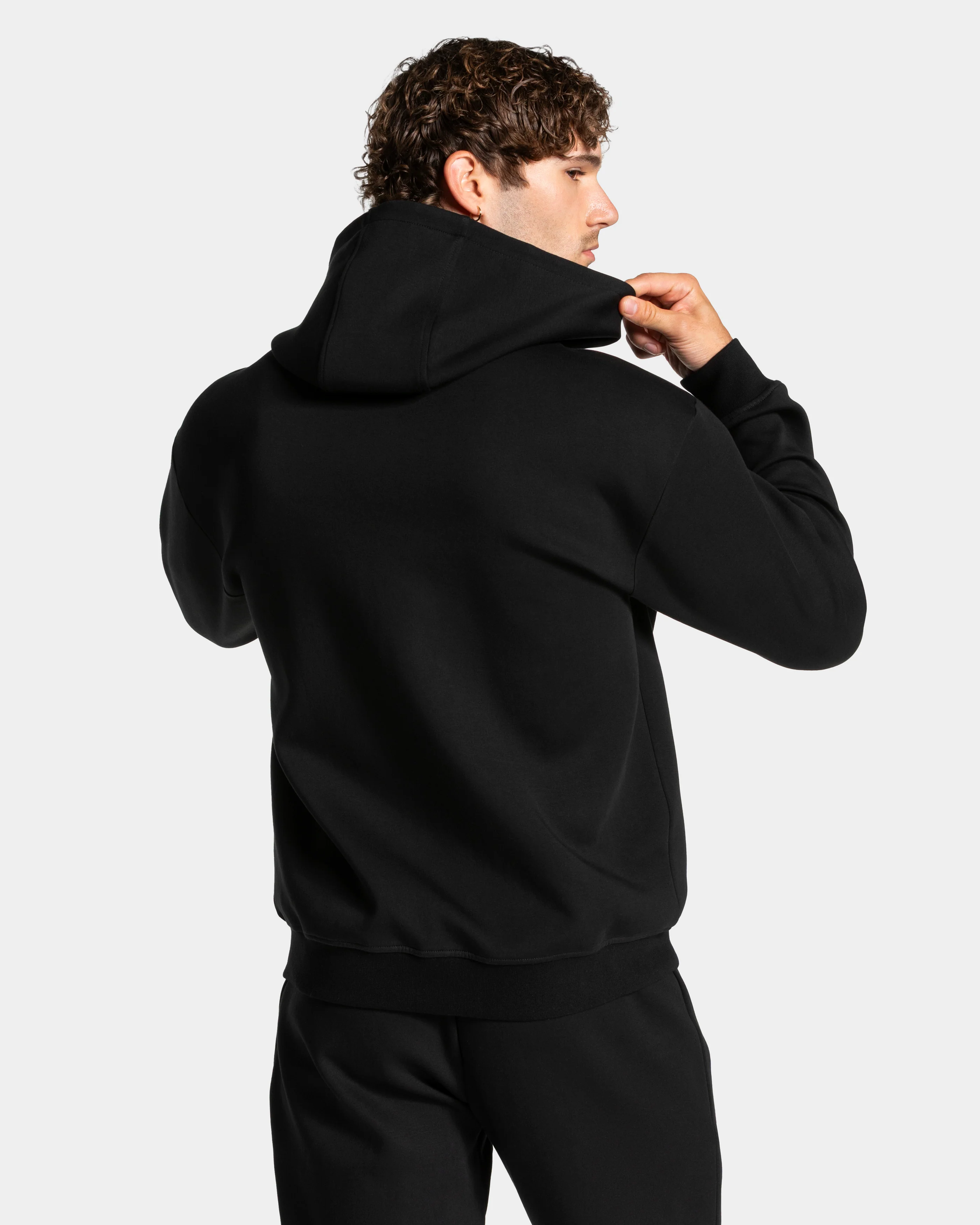 Prime Zip Hoodie "Schwarz" - Image 2