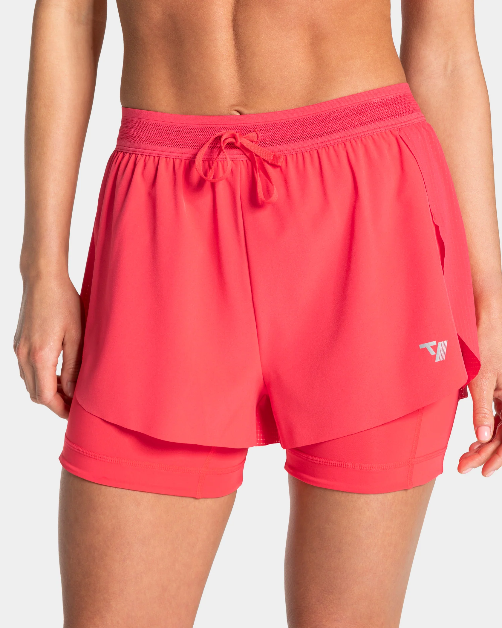 RUN 2in1 Shorts 5 Inch "Melon" - Image 4