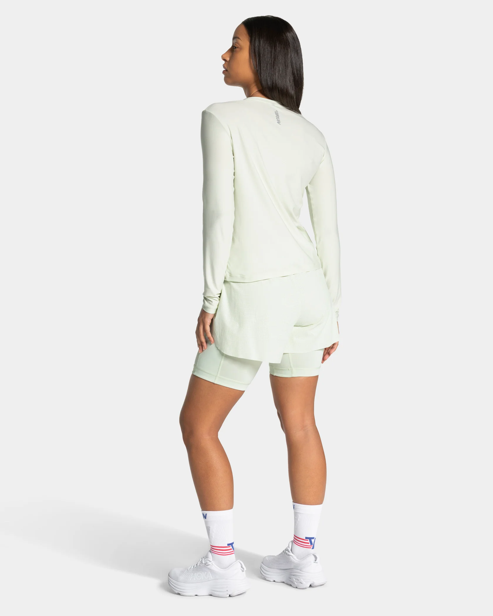 RUN 2in1 Shorts 8 Inch "Ice Mint" - Image 5