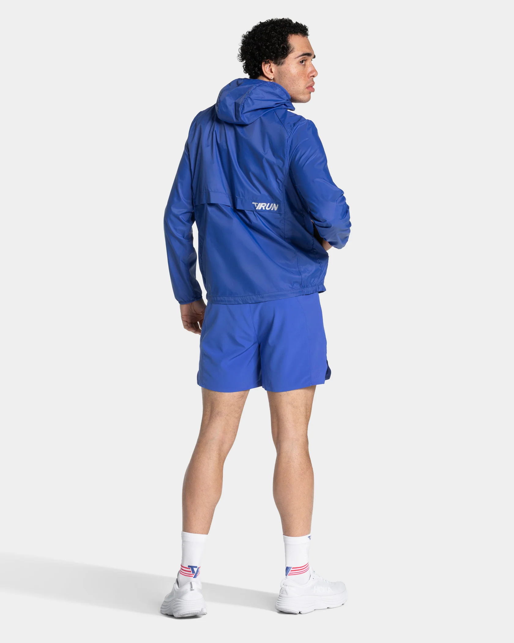 RUN Lightweight Zip Jacke "Royalblau" - Image 5
