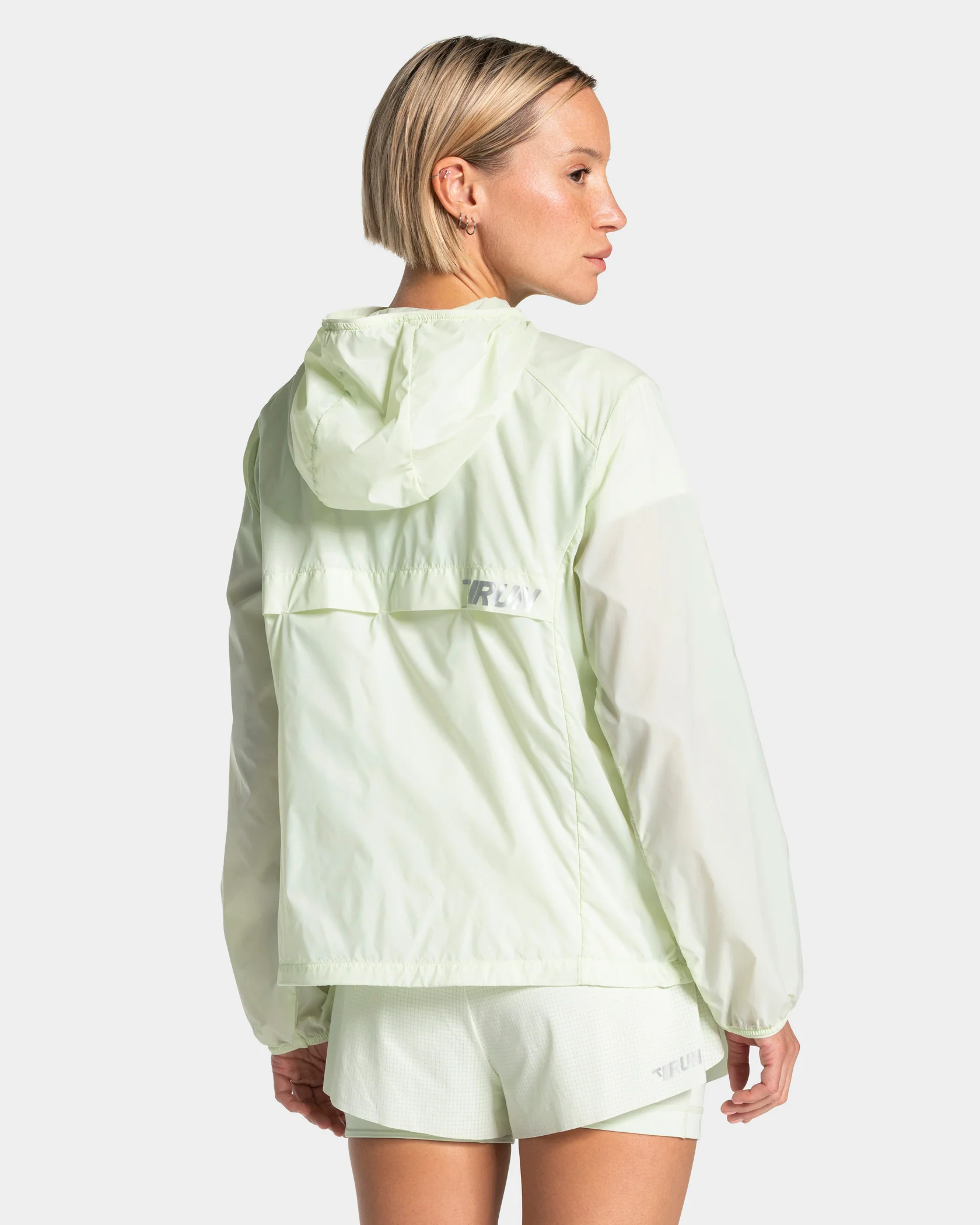 RUN Lightweight Zip Jacke "Ice Mint" - Image 2