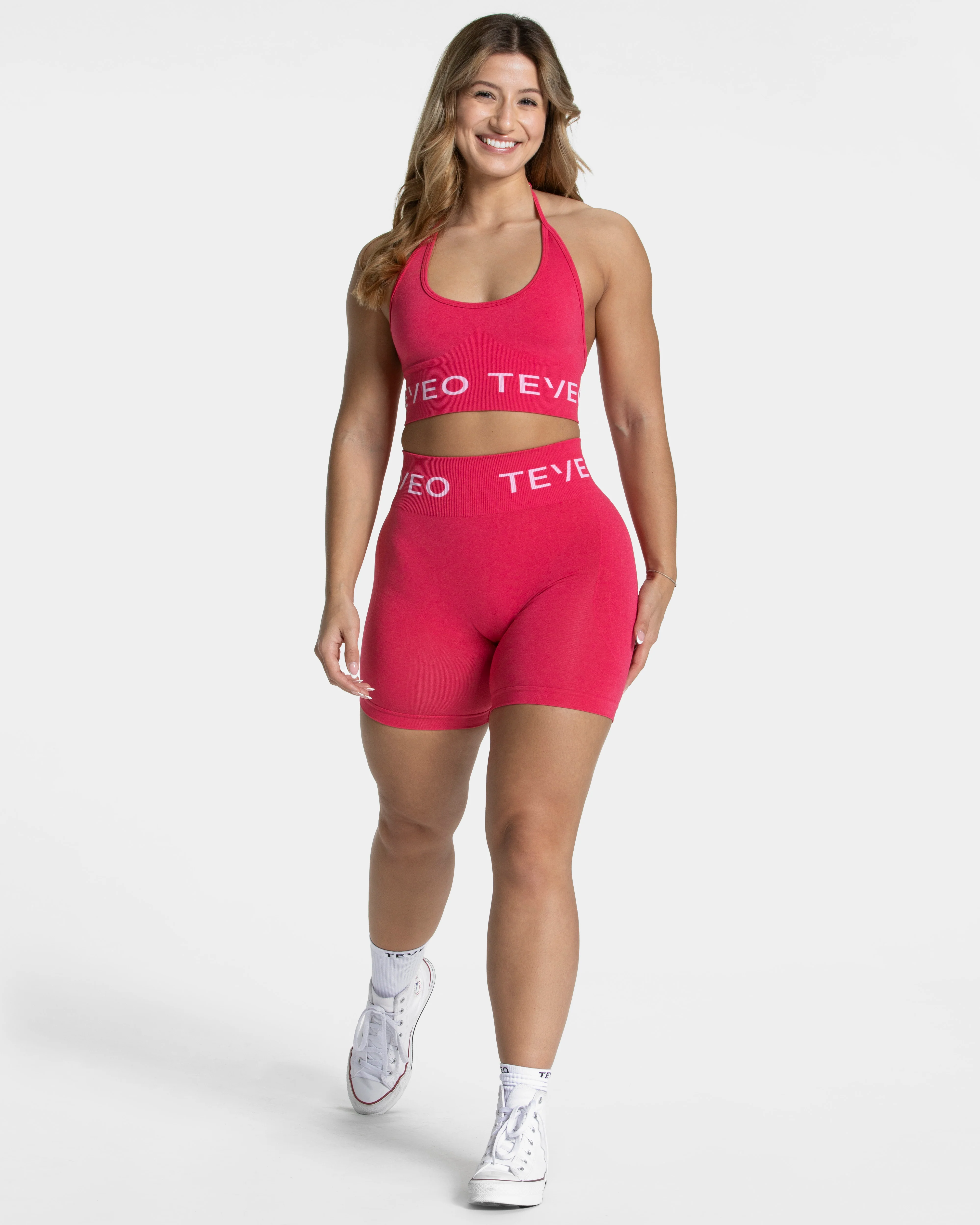 Signature Scrunch Shorts "Berry" - Image 3