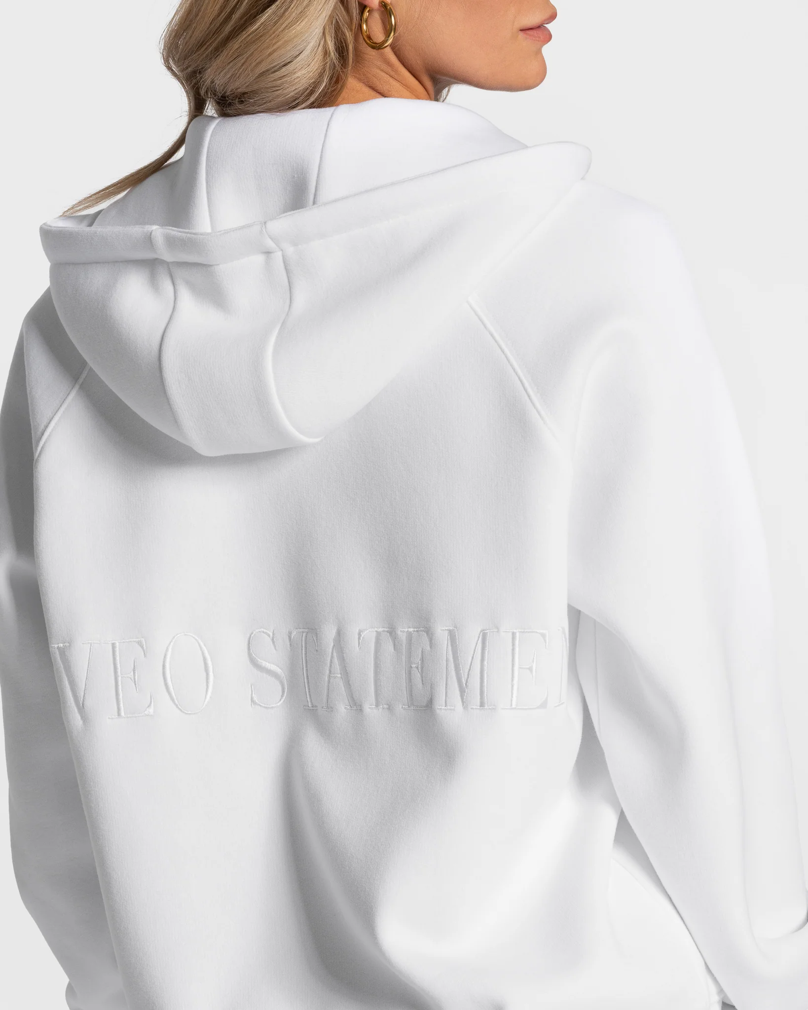 Statement Oversized Jacke "Weiß" - Image 4
