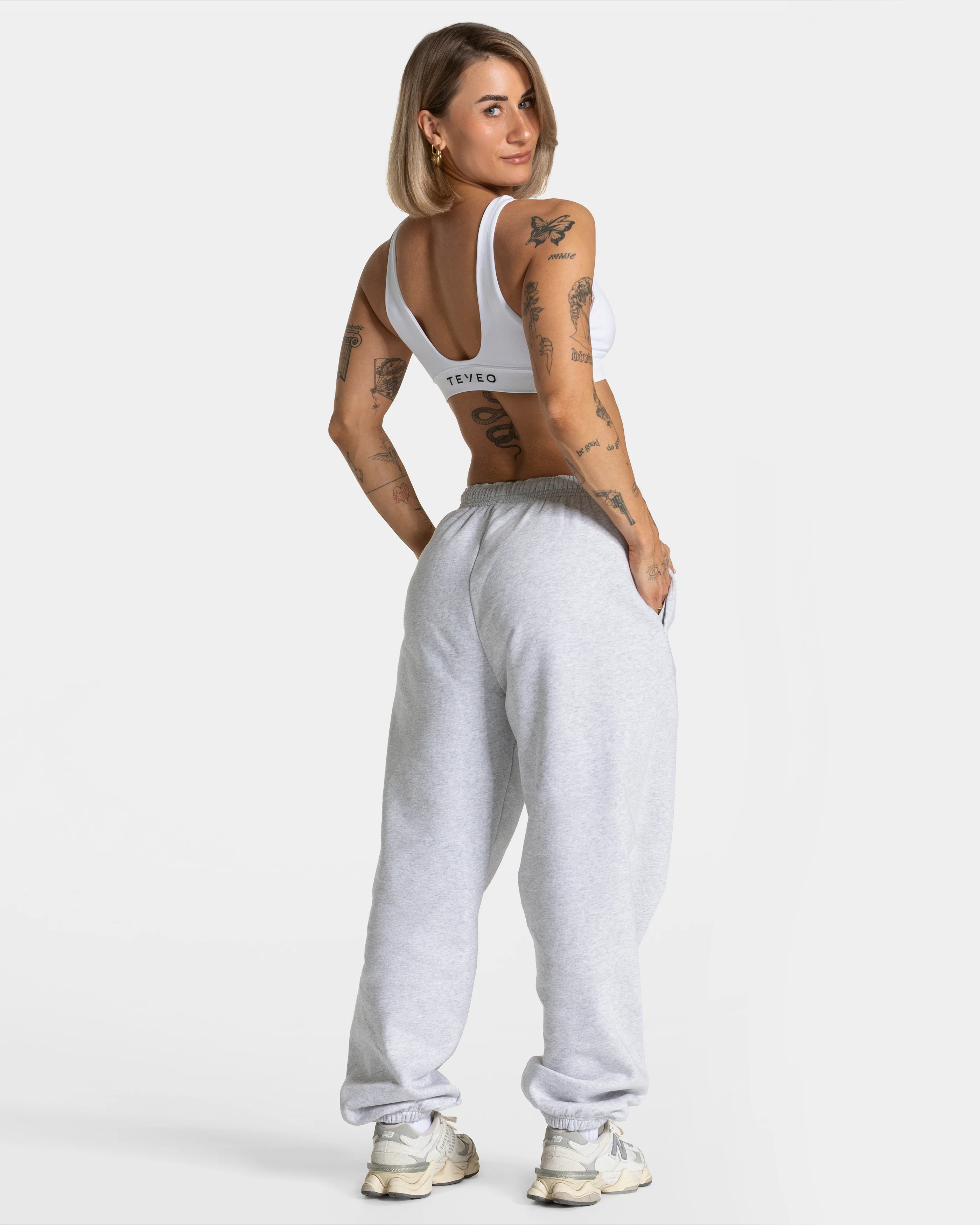 Timeless Pro Jogger "Hellgrau Meliert" - Image 5