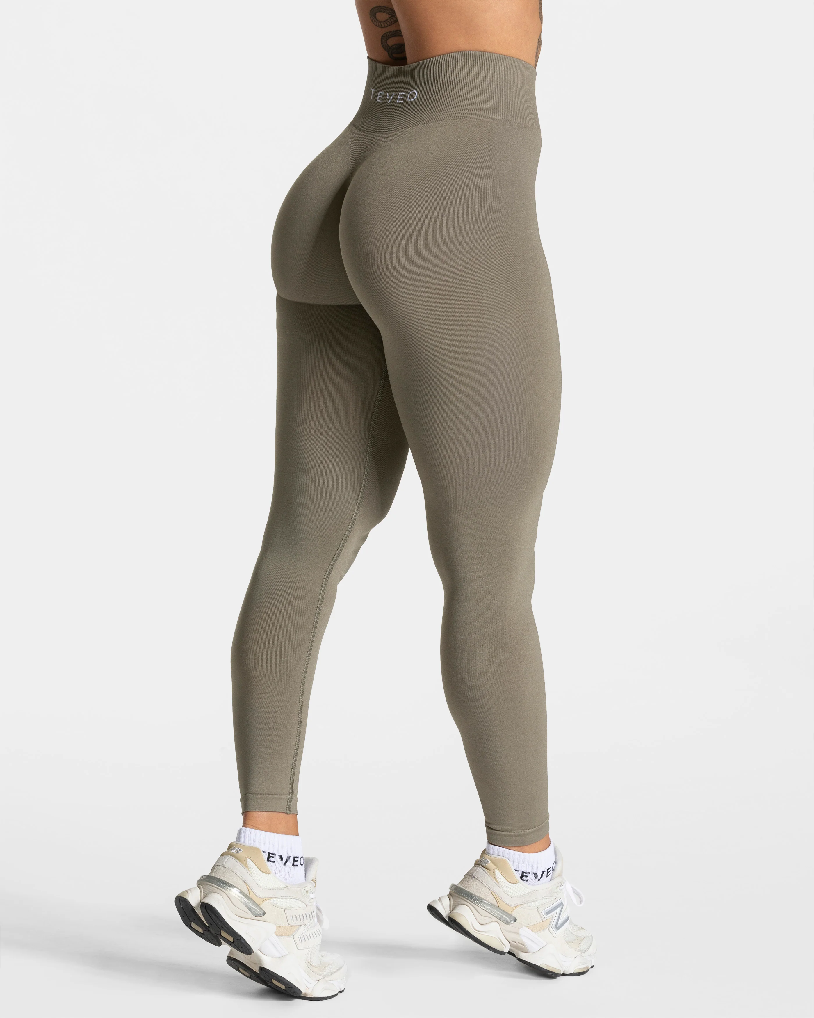 Timeless Pro Leggings "Khaki" - Image 2