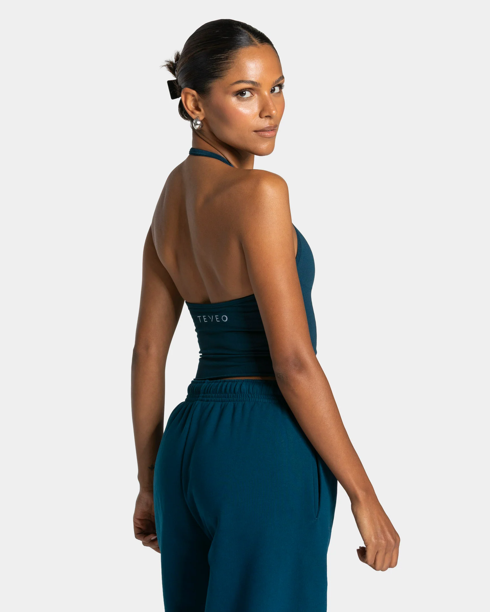 Timeless Pro Neckholder Top "Dark Teal" - Image 2