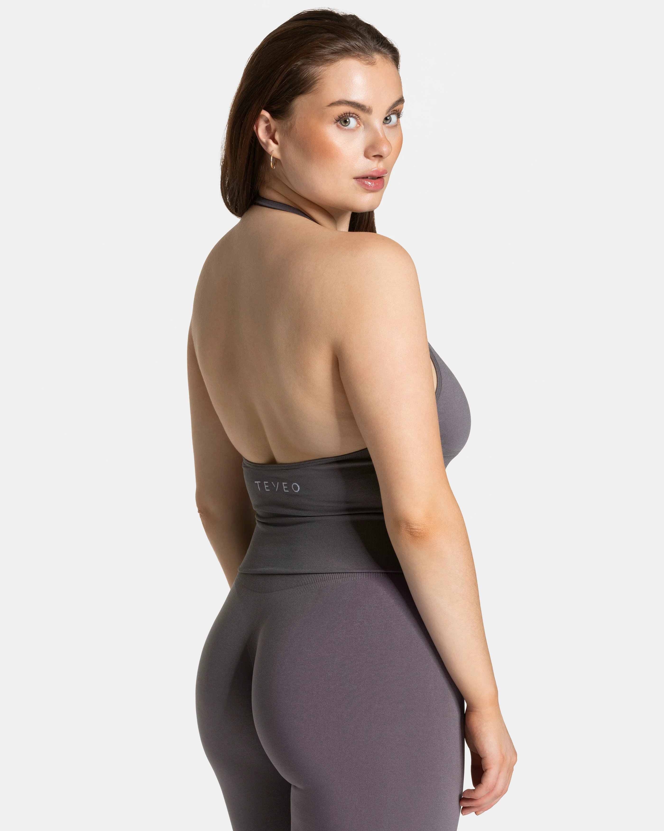Timeless Pro Neckholder Top  "Graphit" - Image 2