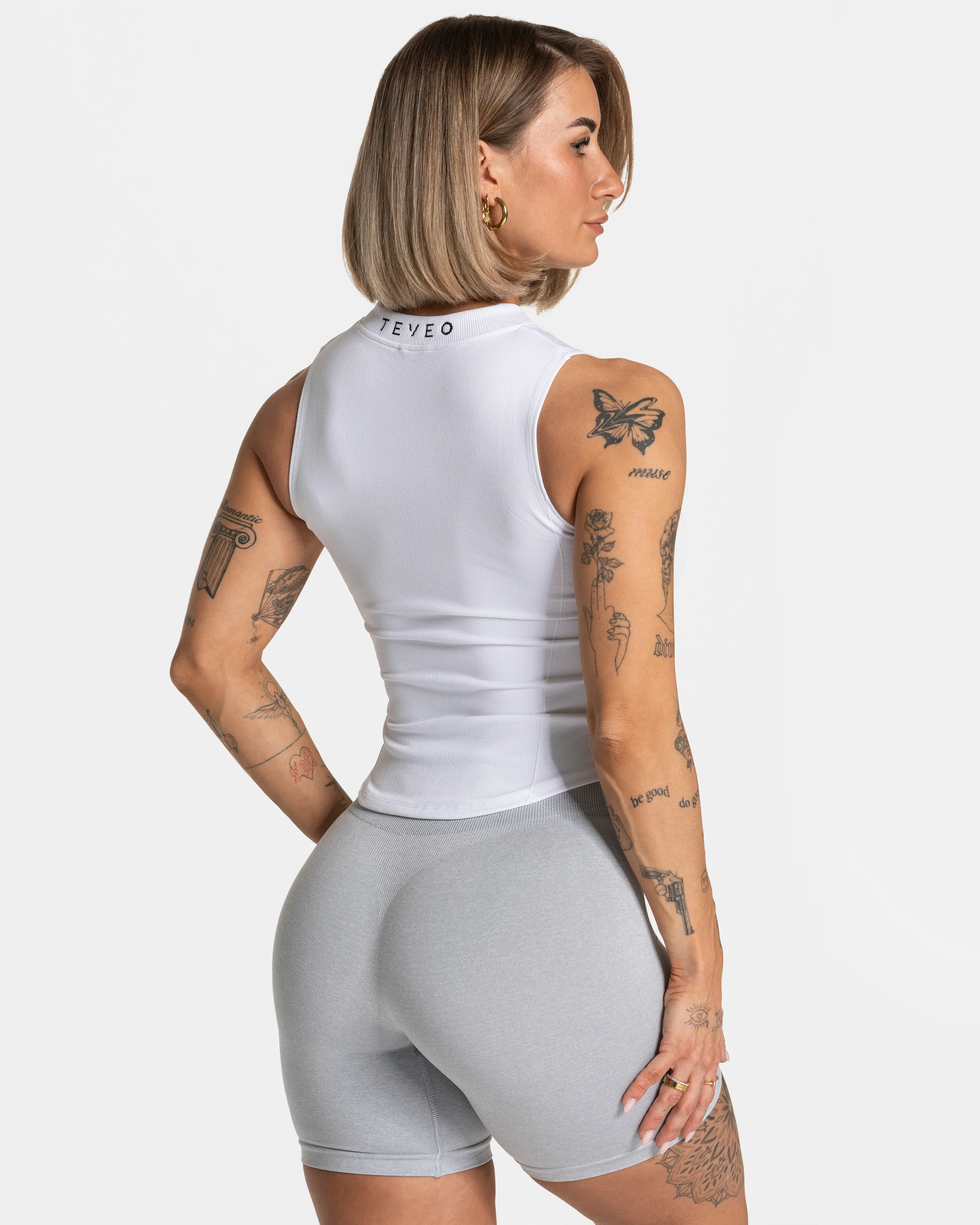 Timeless Pro Zip Tank  "Weiß" - Image 2